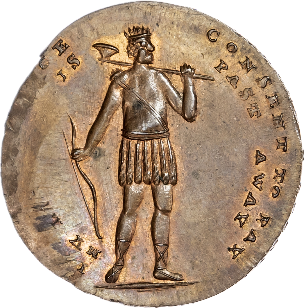 London - Holborn, Thomas Spence Halfpenny 1795