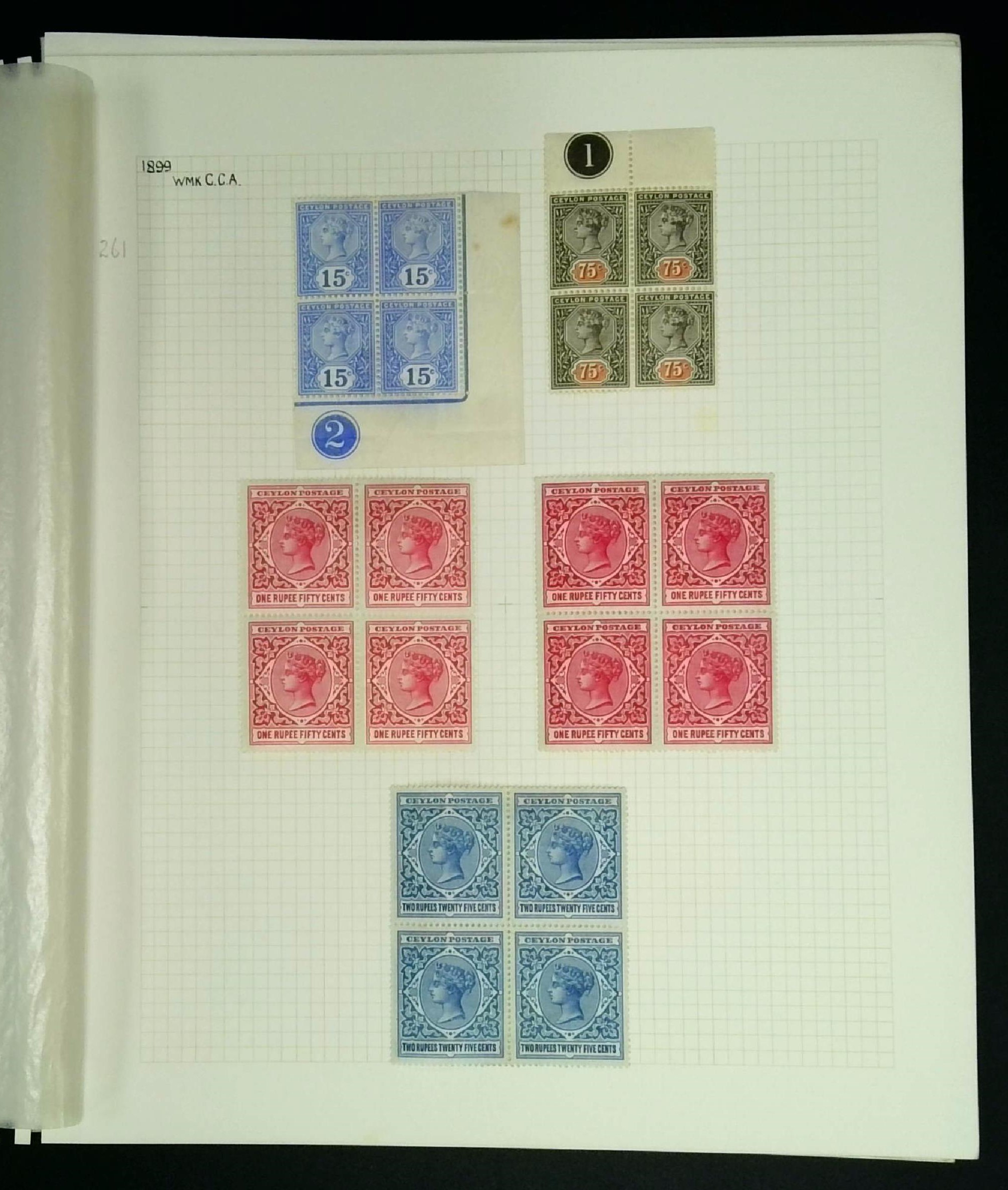 Queen Victoria collection with part and...