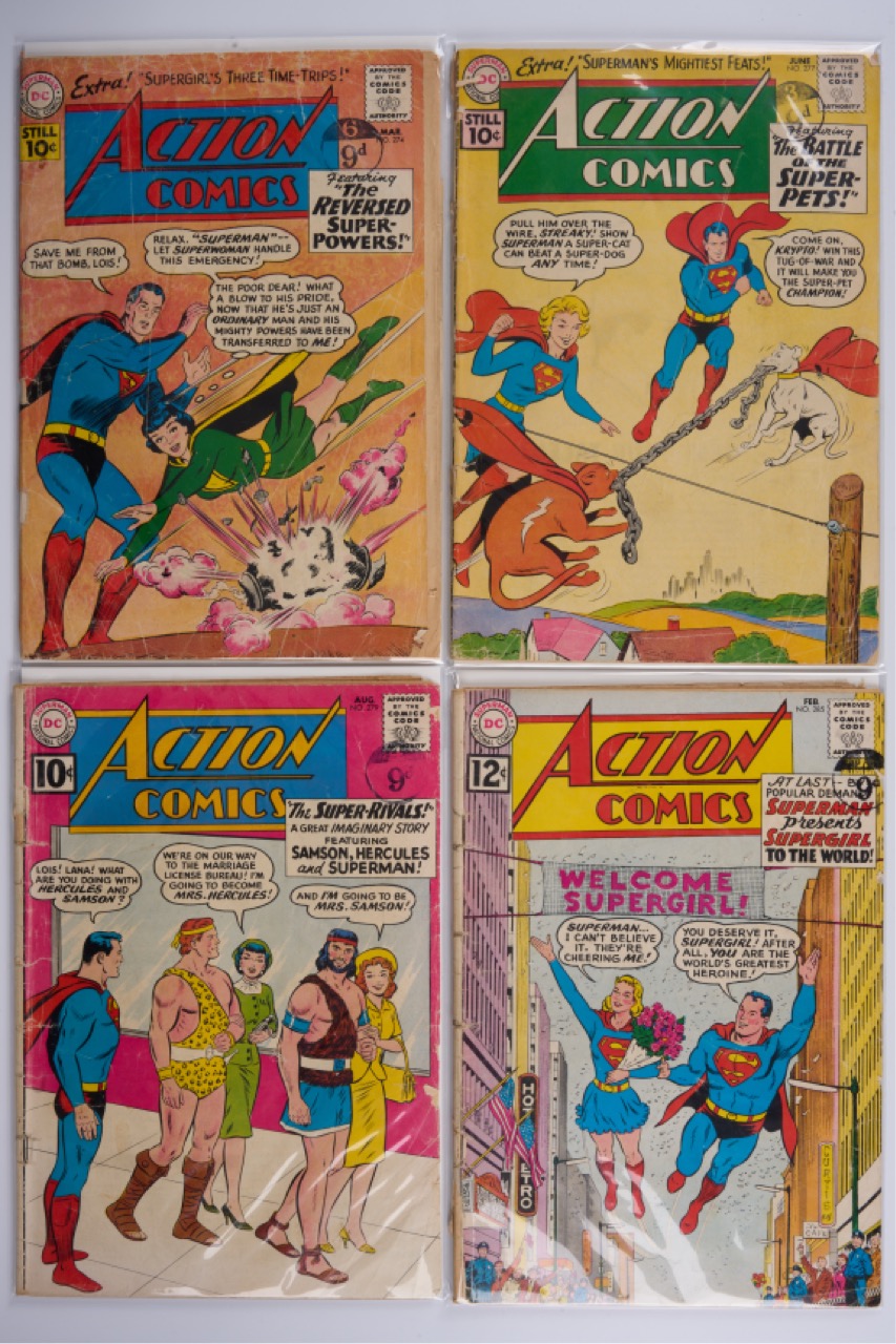 Action Comics (DC Comics, 1961-68) Bundle of 63