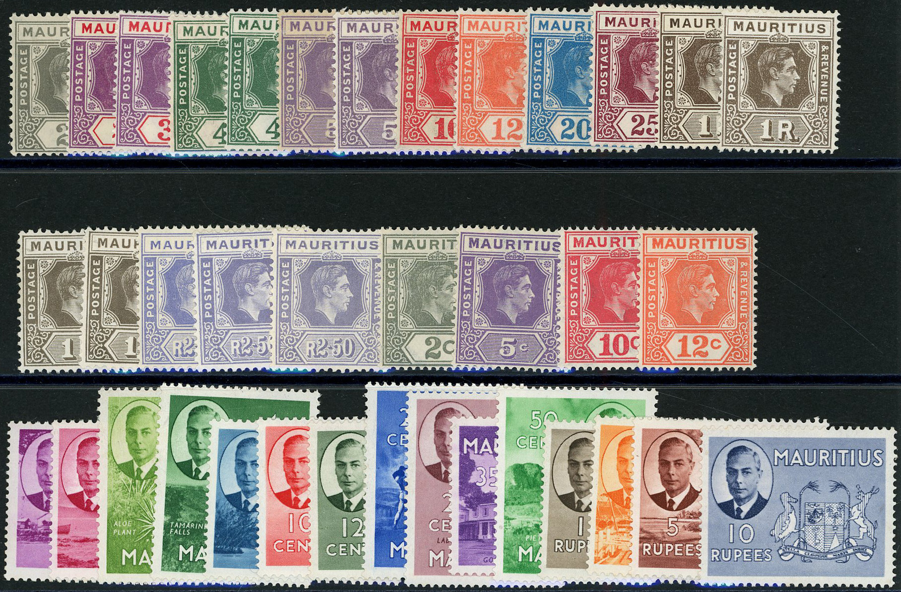 Mauritius KG VI mint...