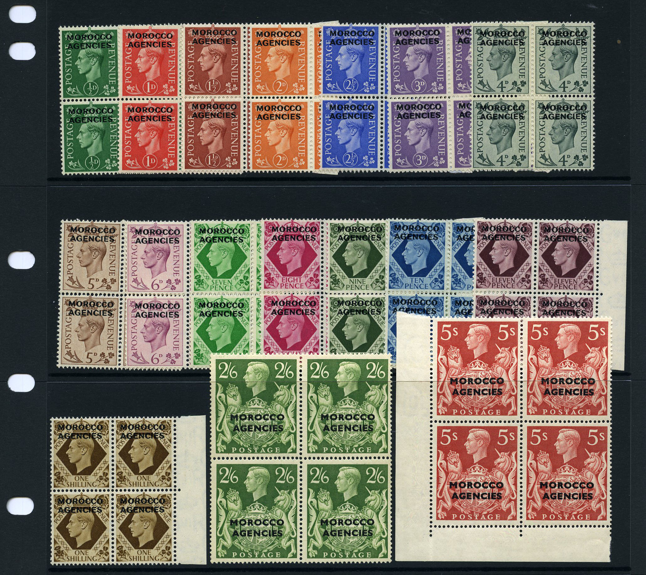 British Currency. 1949 set of seventeen in...