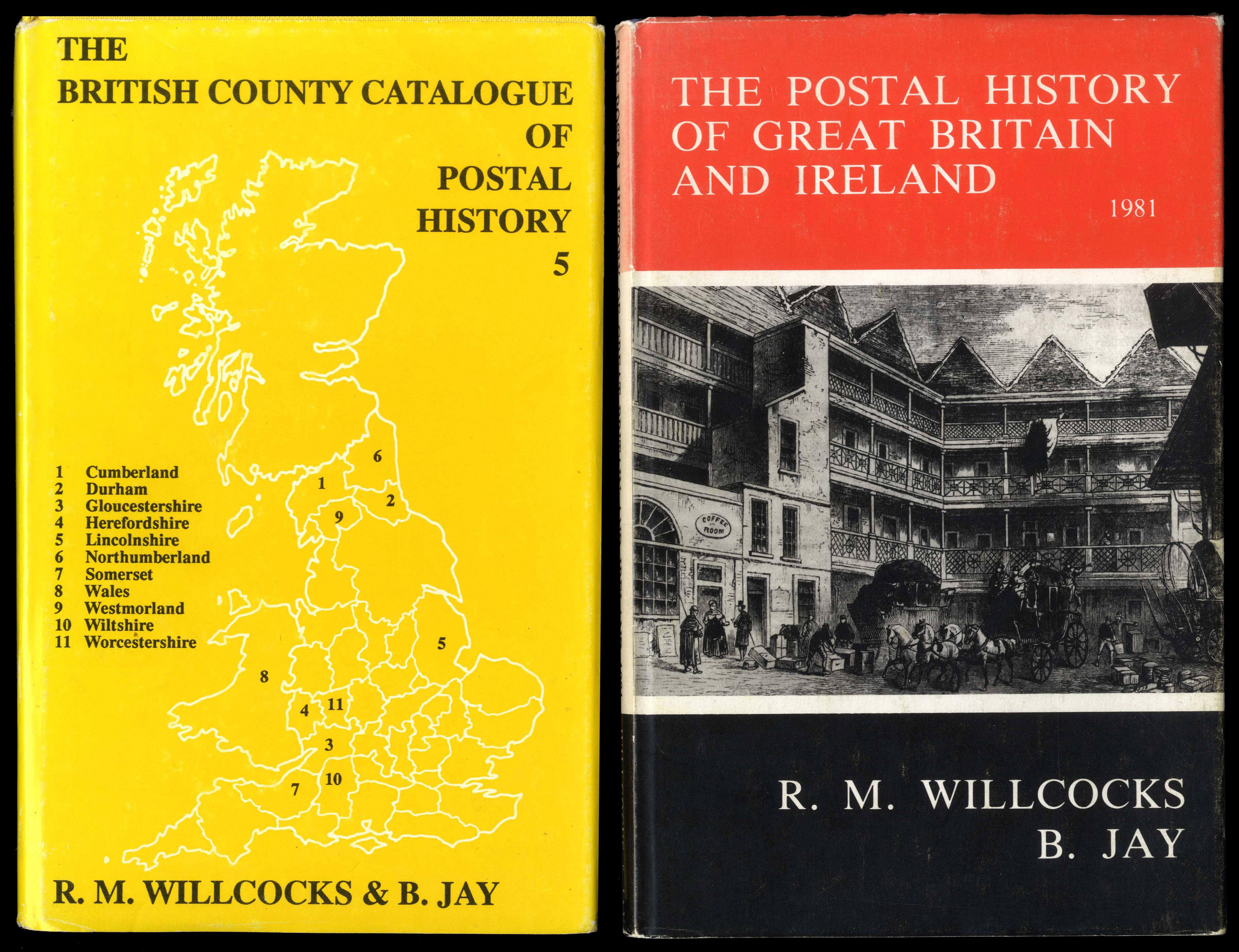 LITERATURE: ‘The Postal History of Great Britain and Ireland 1981’ by R.M. Willcocks and B. Jay plus ‘The British