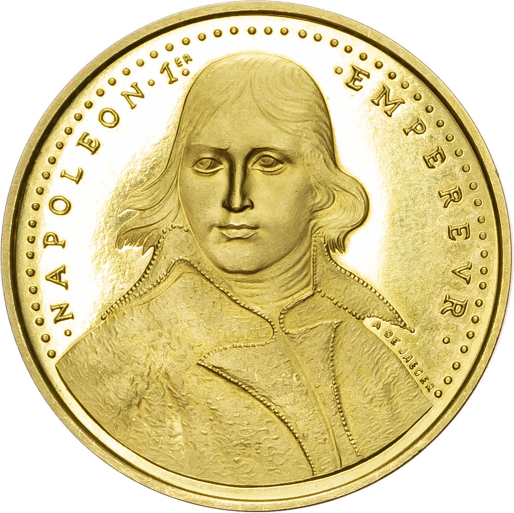 France. Fifth Republic 200 Year Commemoration of Birth of Napoleon AV Medal. 1969. 