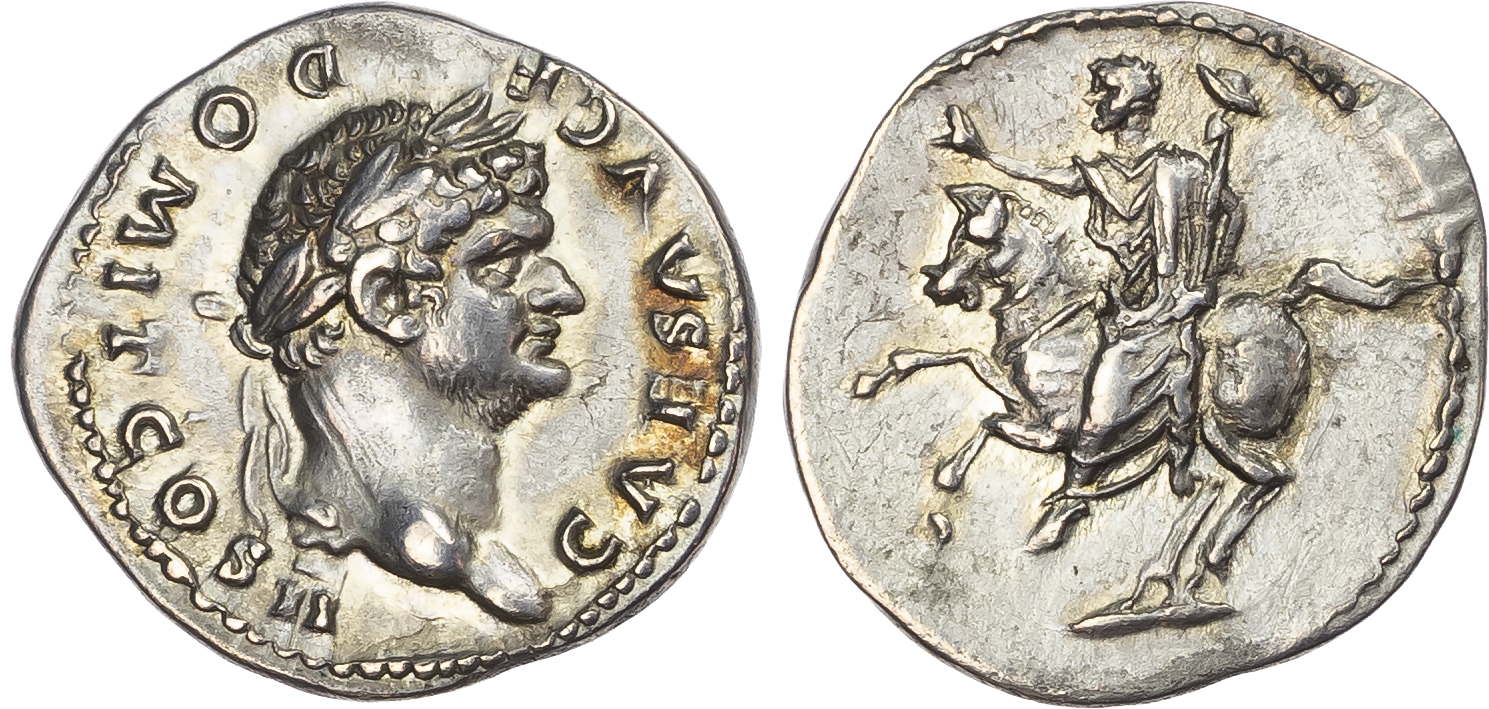 Domitian (as Caesar) AR Denarius, Rome, AD 73-75, 3.31g. 