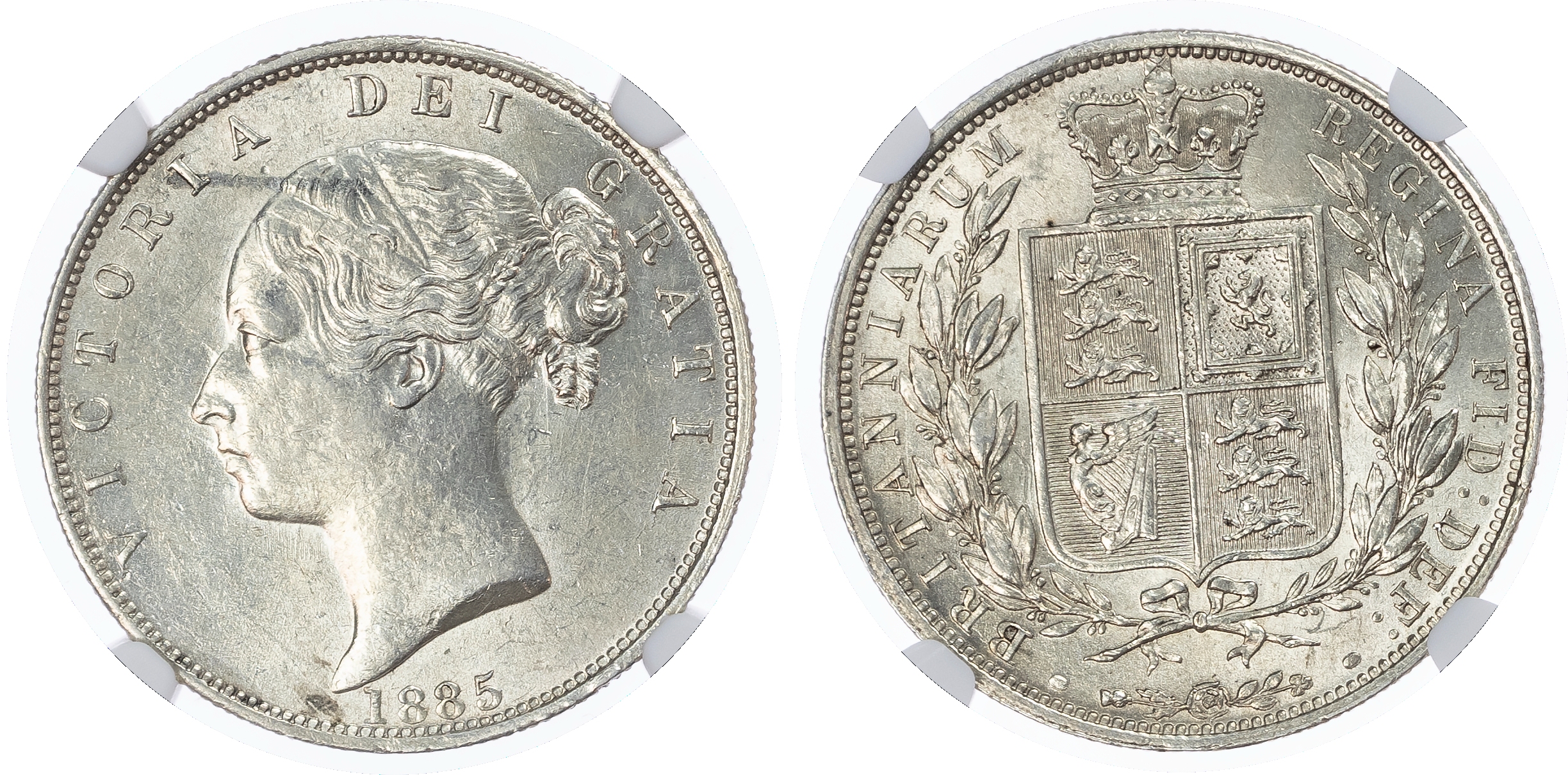 Great Britain. Victoria AR Halfcrown. 1885. 