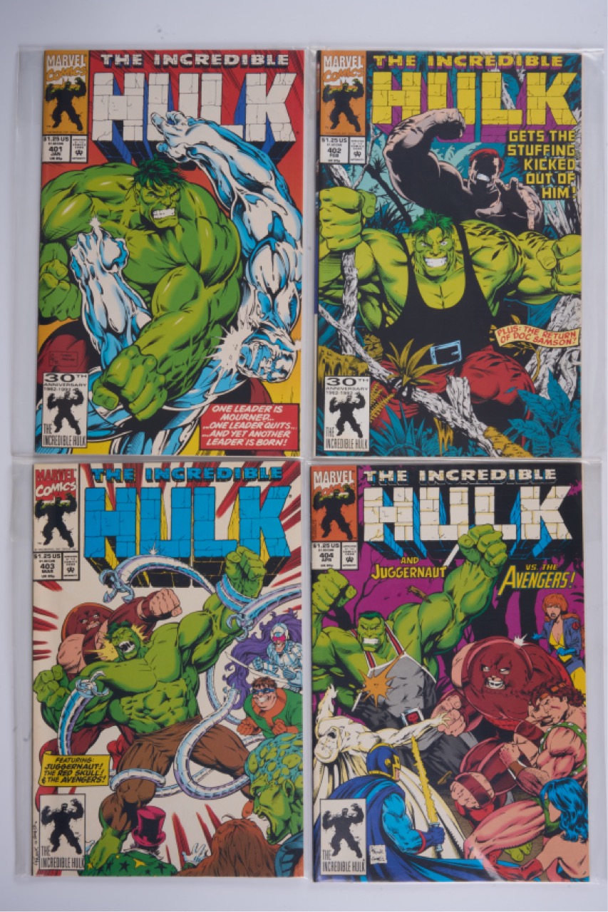 Incredible Hulk Volume 1 (Marvel Comics, 1992-99) Bundle of 74