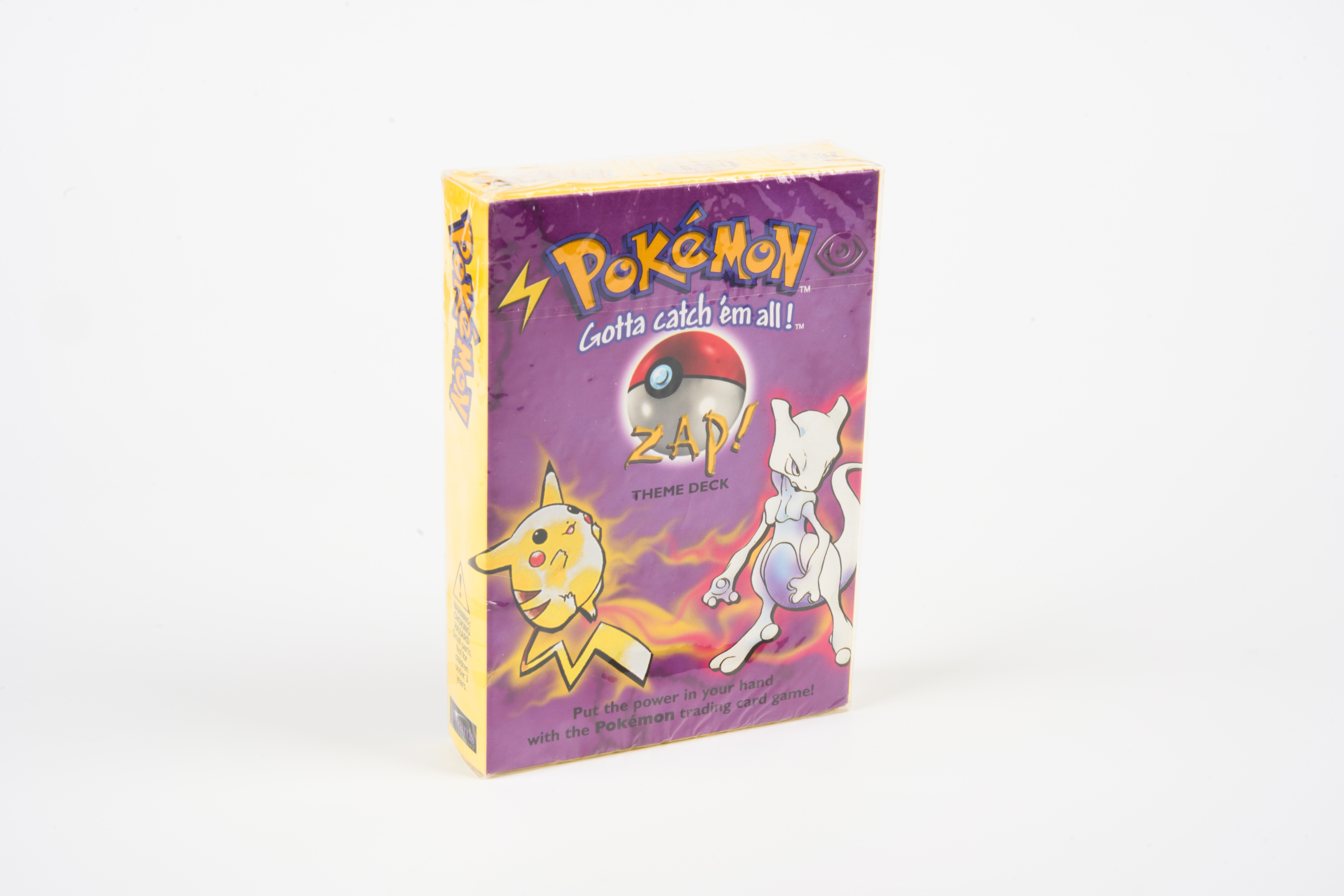 Pokémon 1999 Base Set Zap! Theme Deck - SEALED