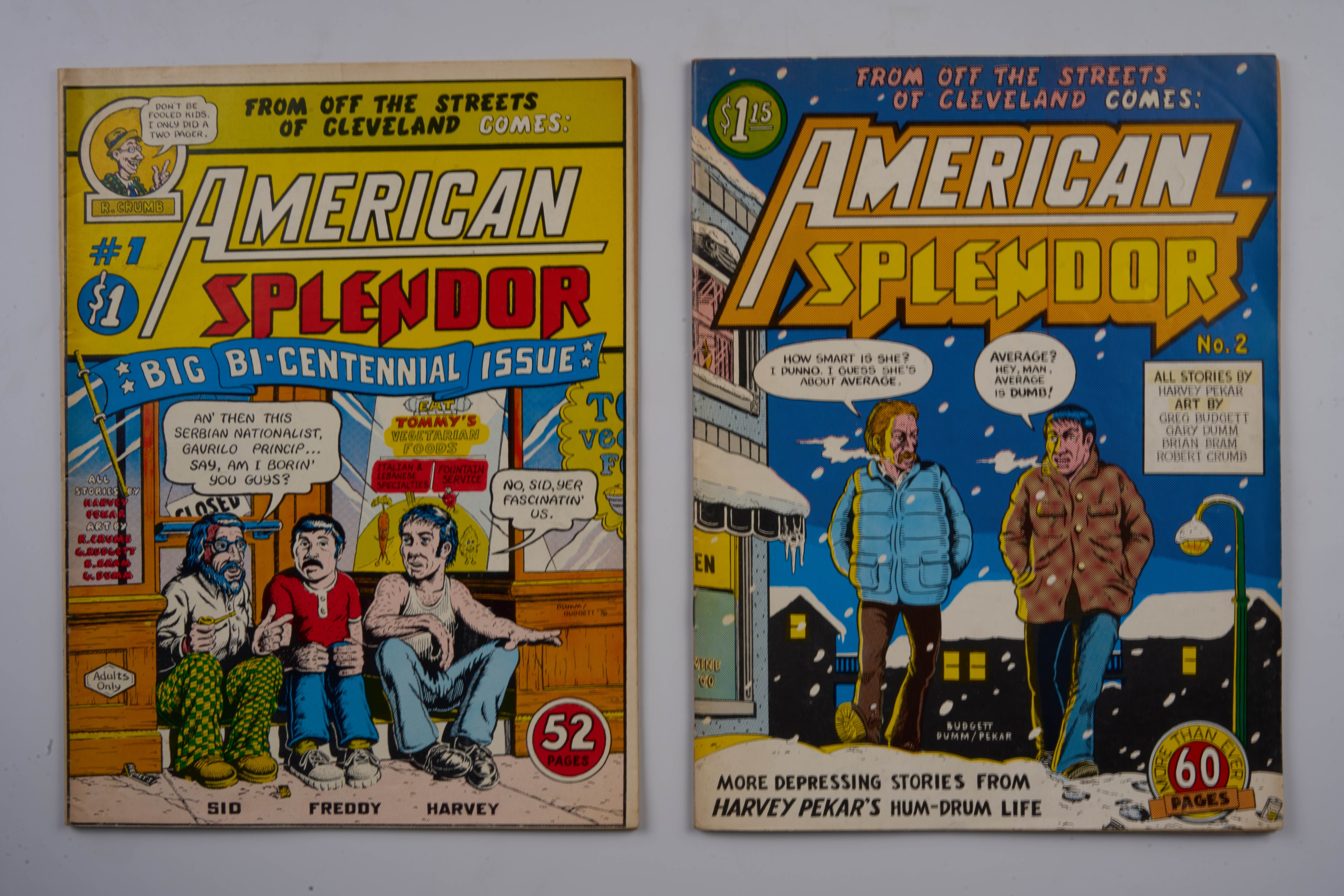 American Splendor (Harvey Pekar, 1976-1988) Total 8