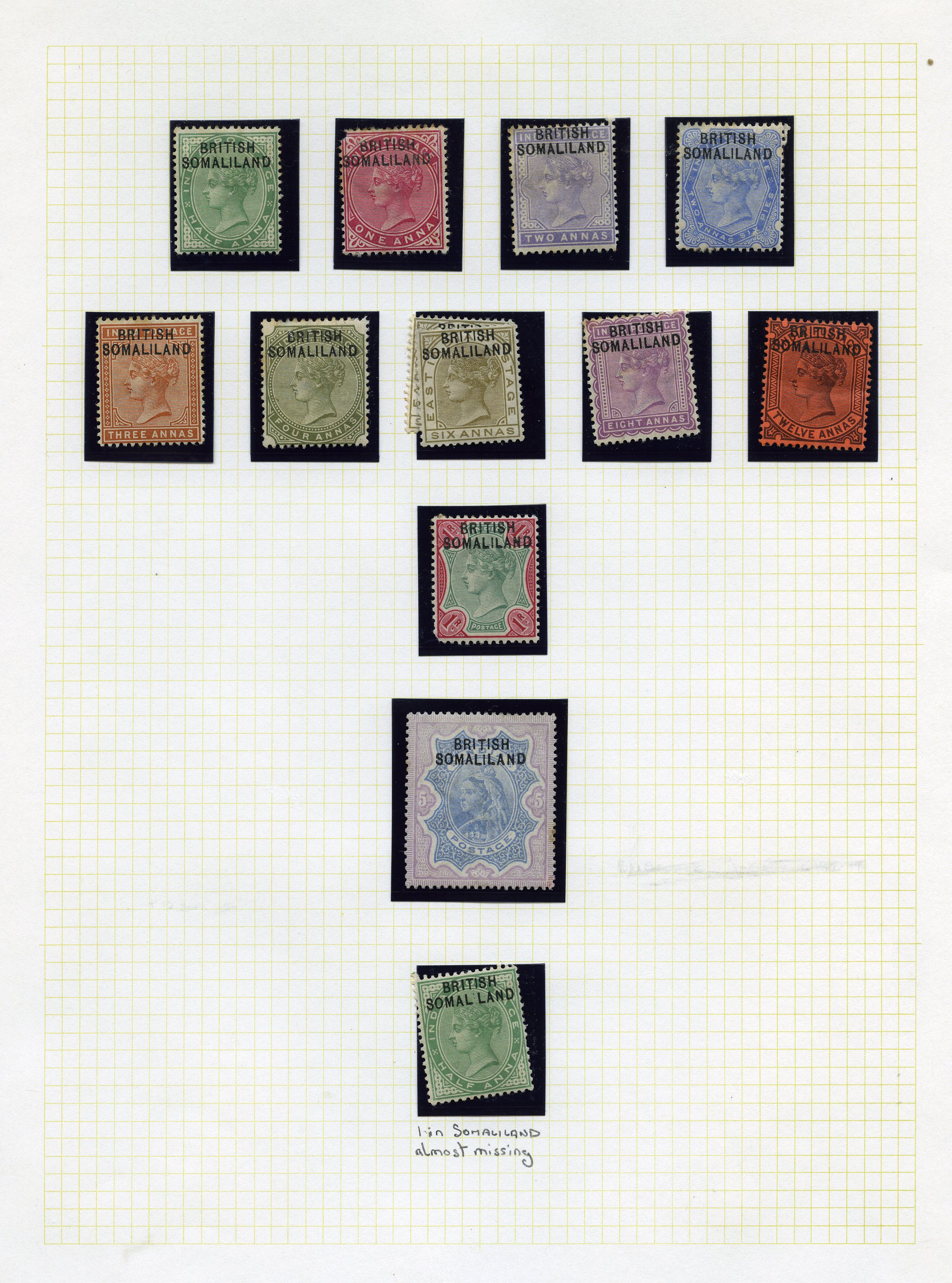 Mainly mint in album including QV values to...