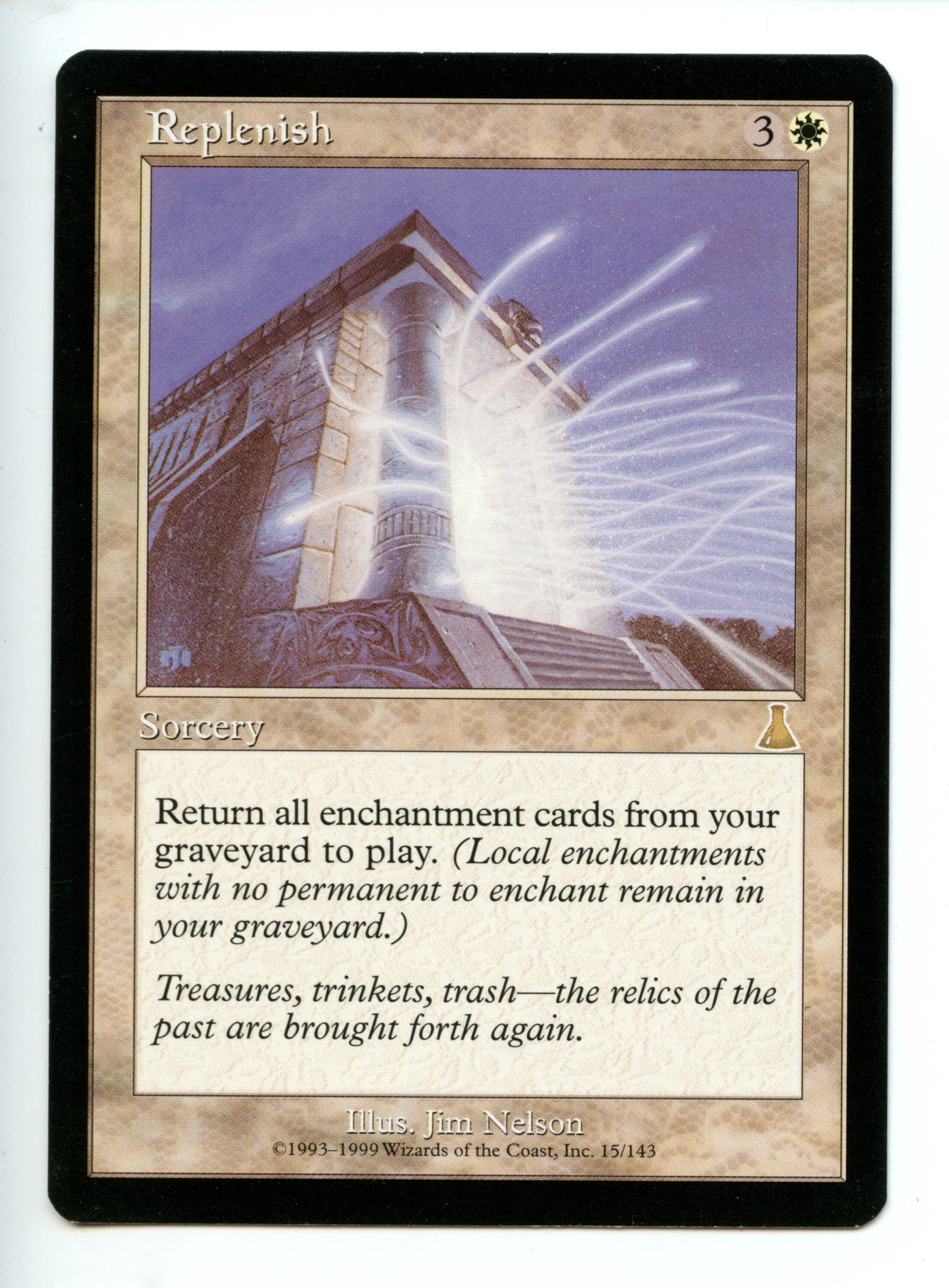 Magic The Gathering - Replenish - Urza's Destiny - Light Played Condition