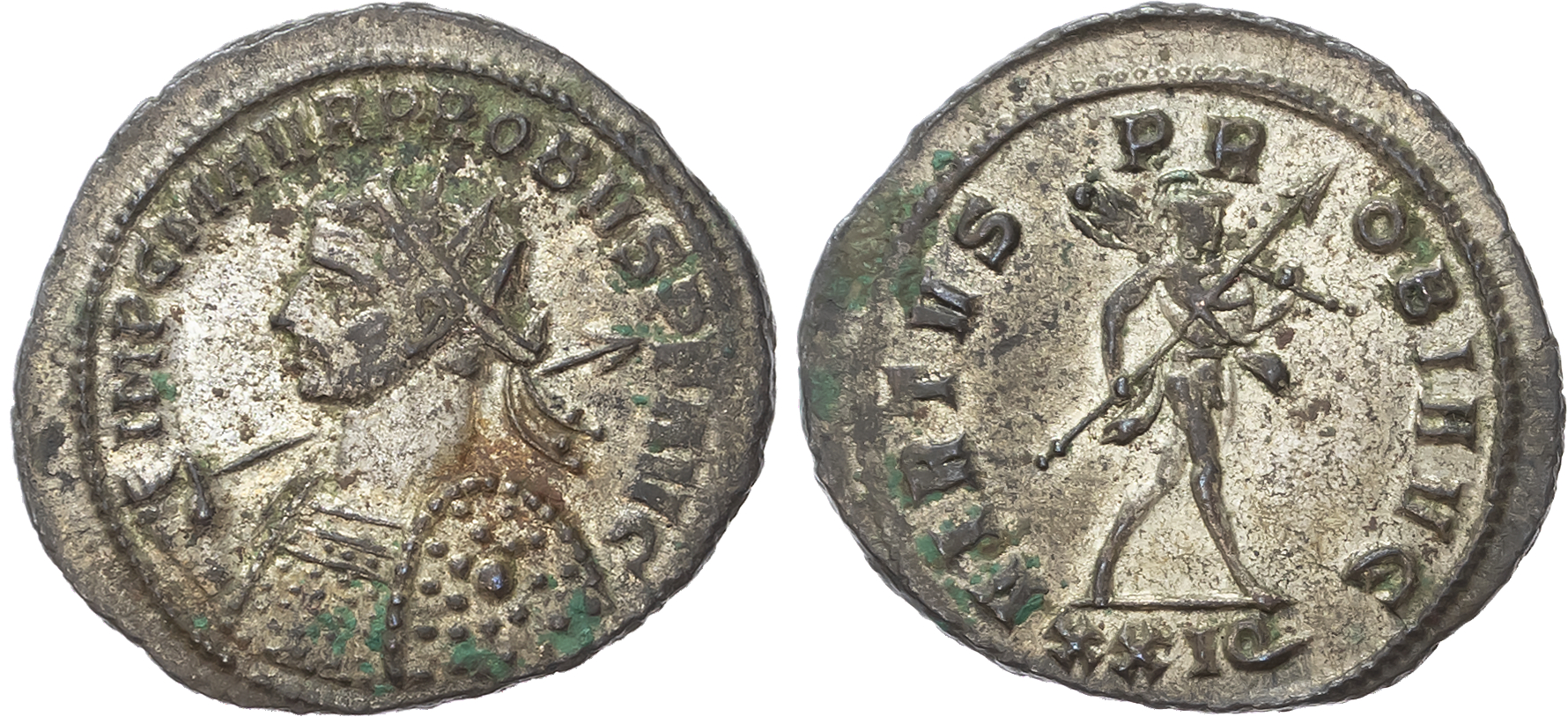 Probus (AD 276-282) Bi Antoninianus, Siscia, 3.94g. 