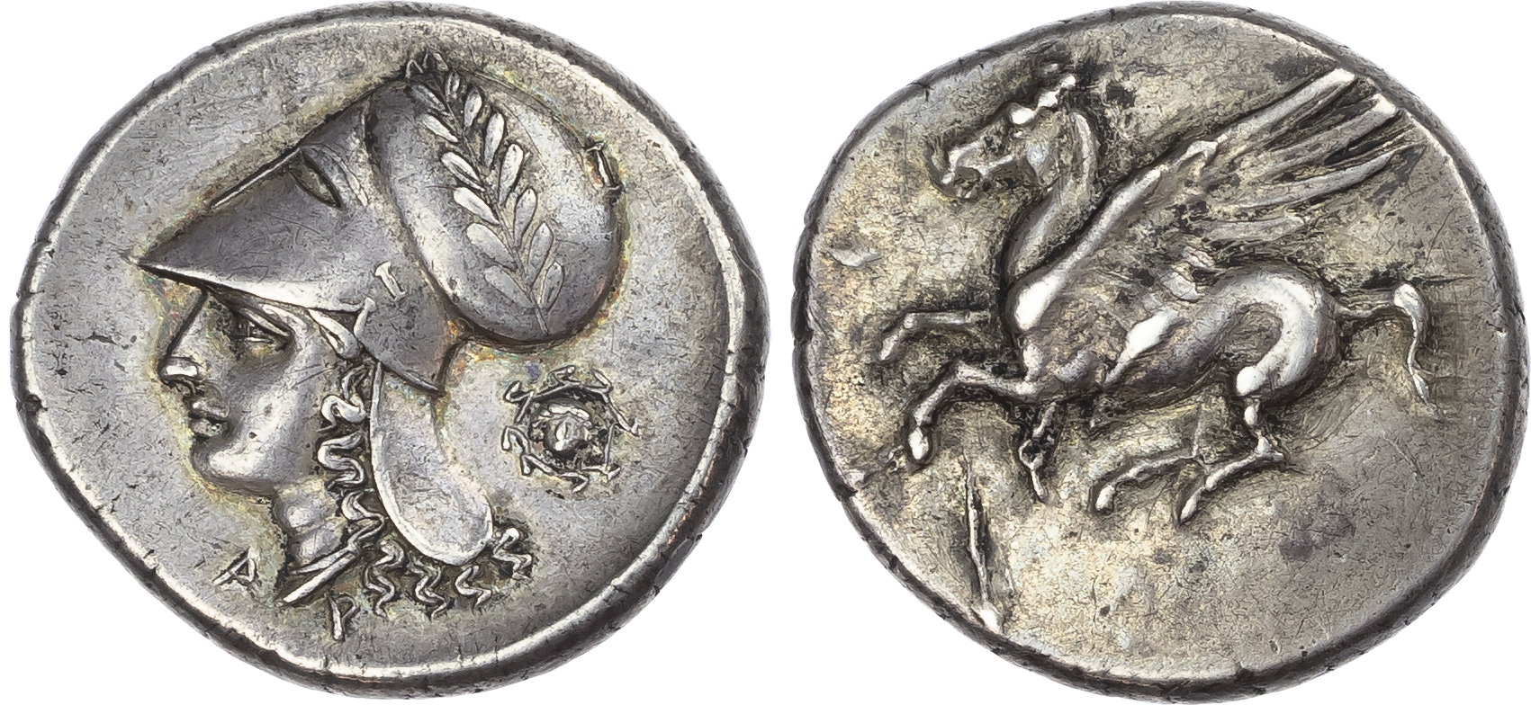 Corinthia, Corinth (c. 500-450 BC) AR Stater, 8.56g.