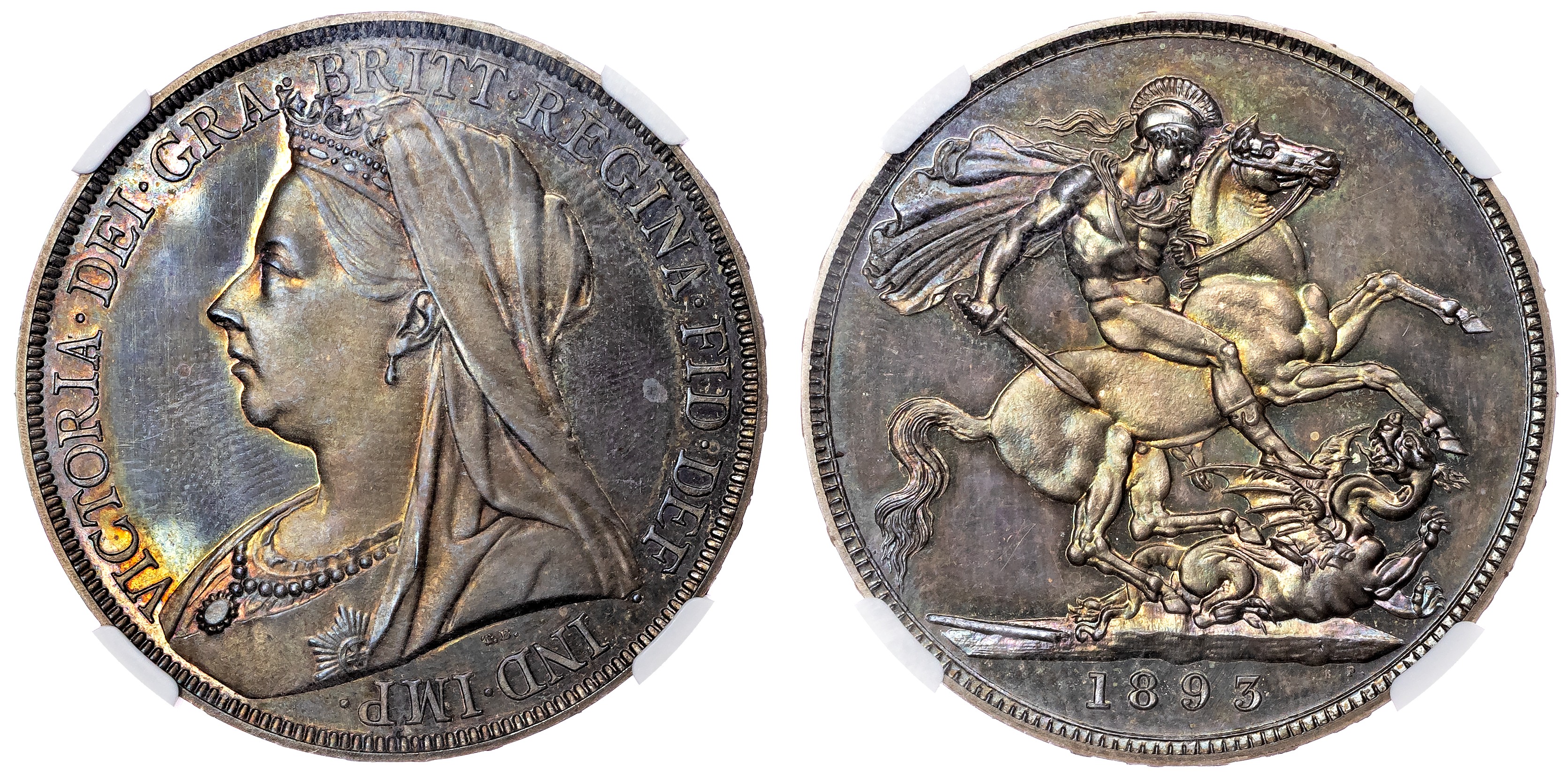 Victoria (1837-1901), Proof Set, 1893 [6].