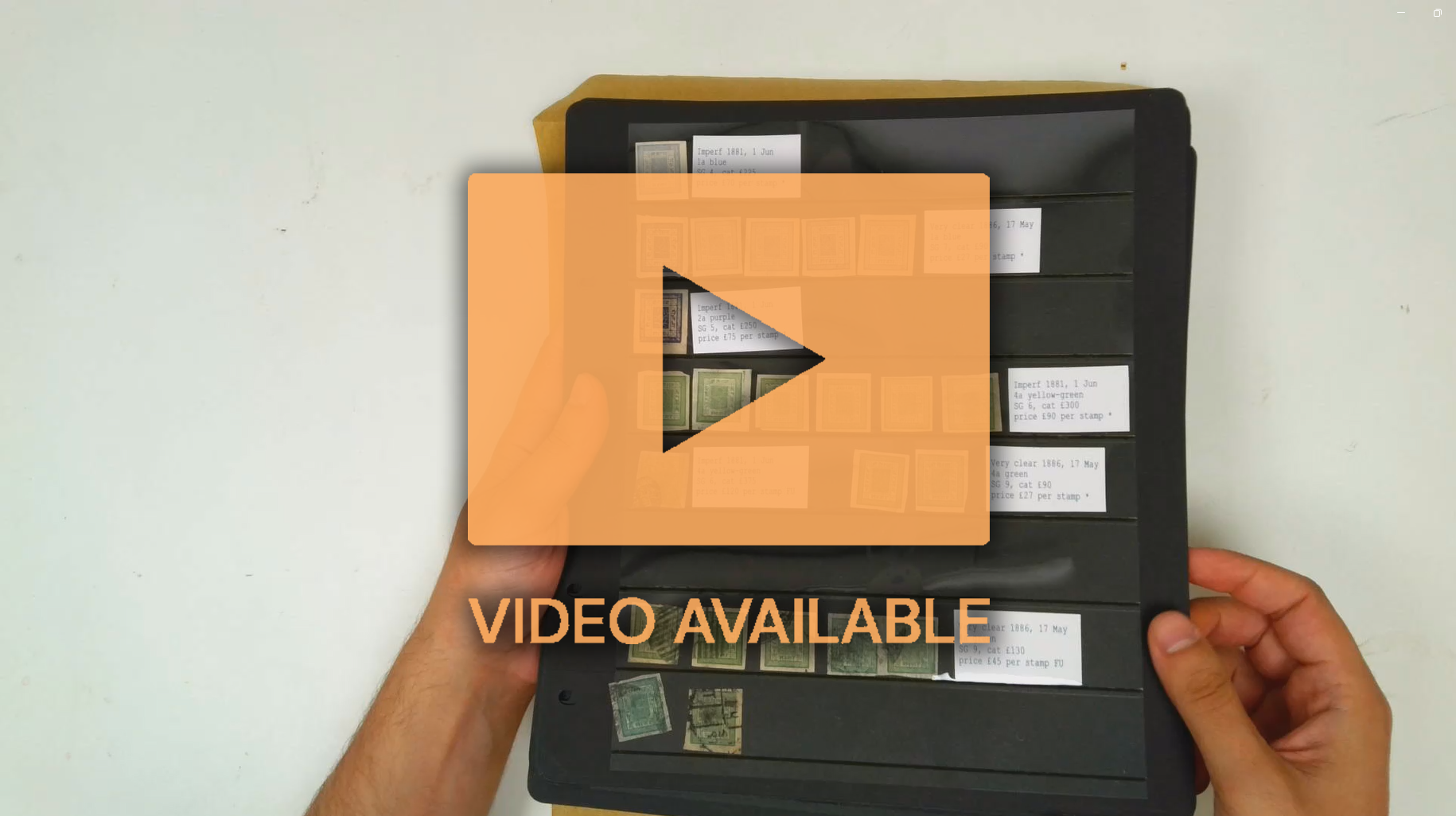 Nepal 1880-1910 duplicated group of first types unused and used