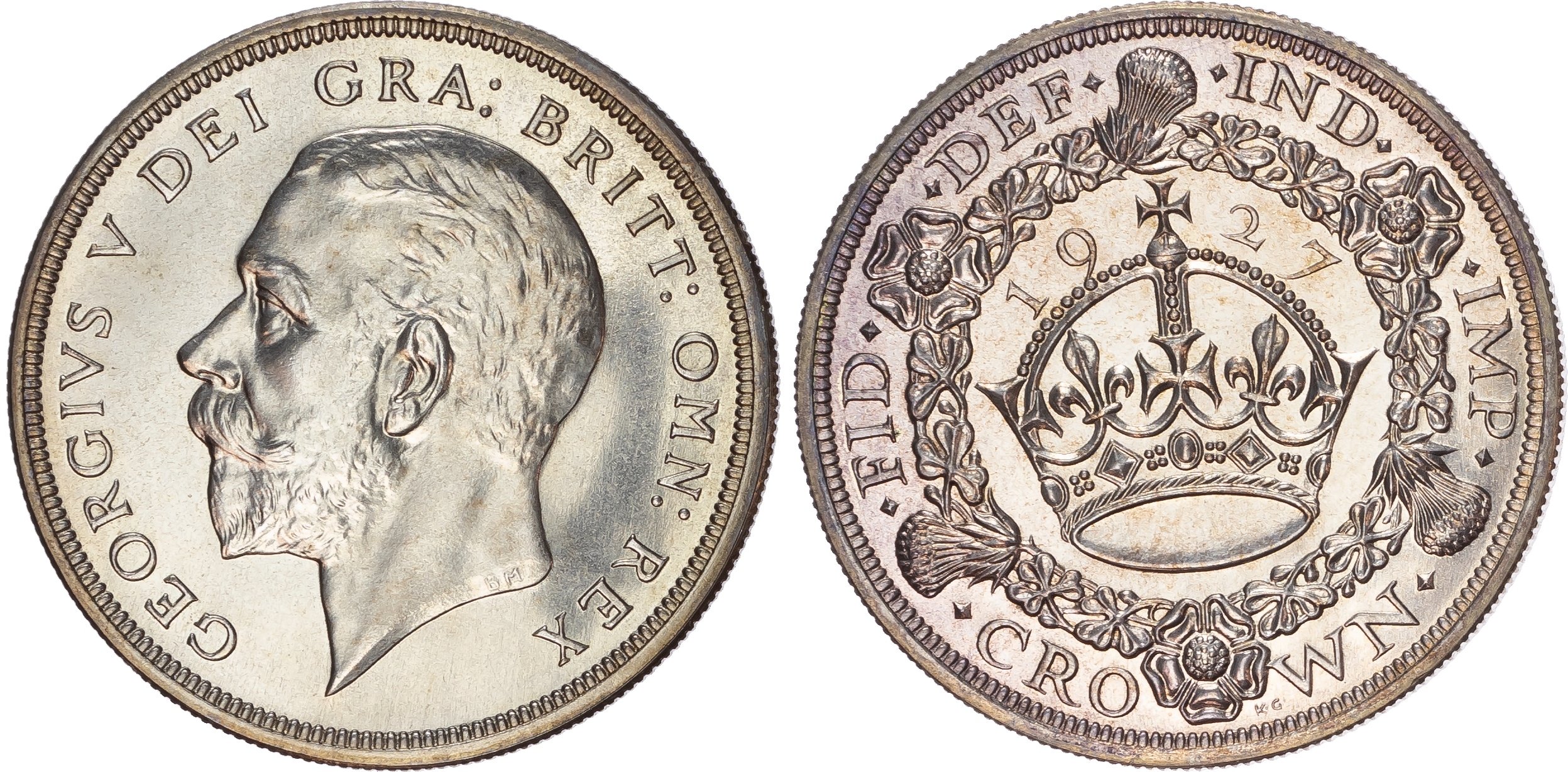 George V (1910-1936) Silver Proof Set 1927.