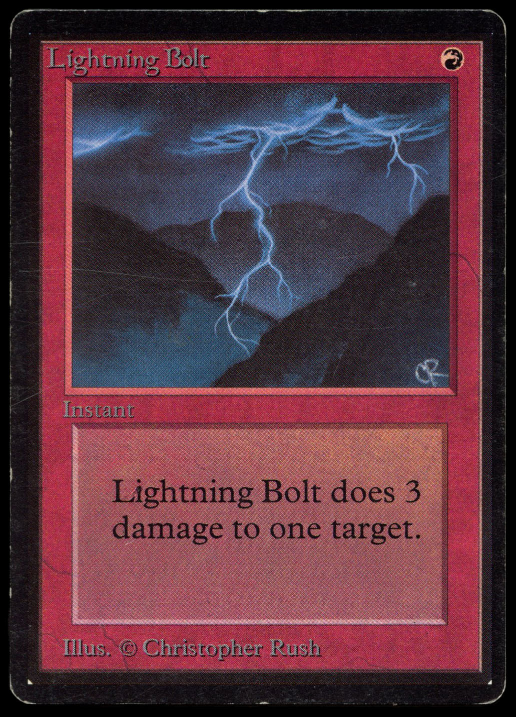Beta Lightning Bolt - (GD+)