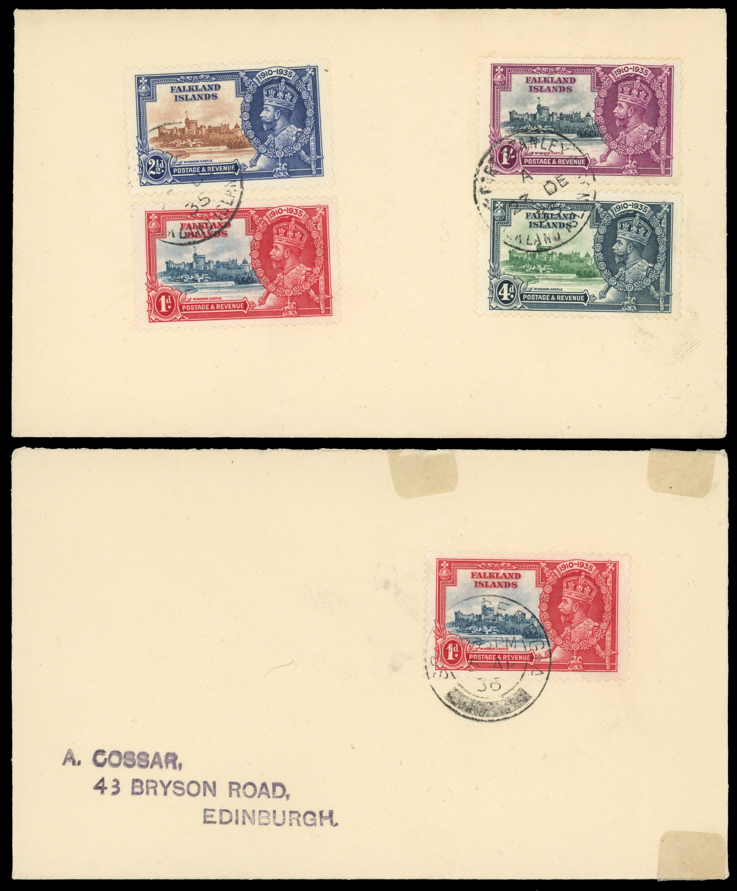 Falkland Islands Silver Jubilee SG 139-142 balance collection