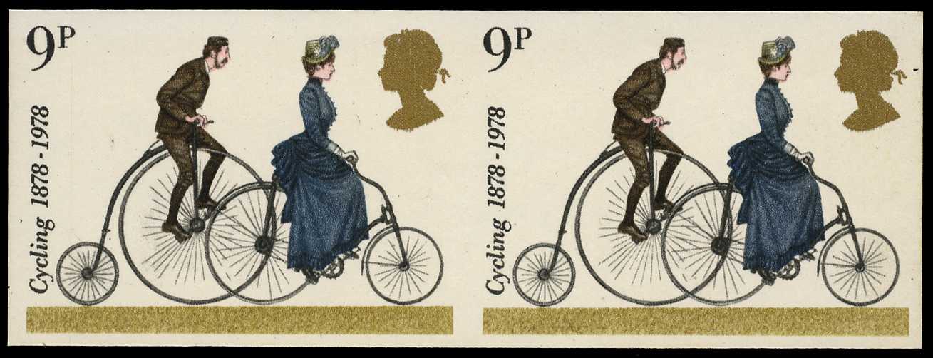 1978 British Cycling 9p 'Penny Farthing &...