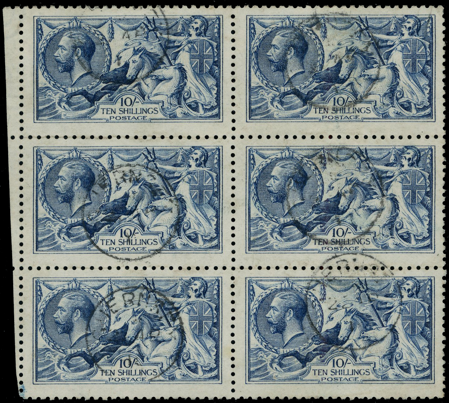 GB 1915 SG411var Used