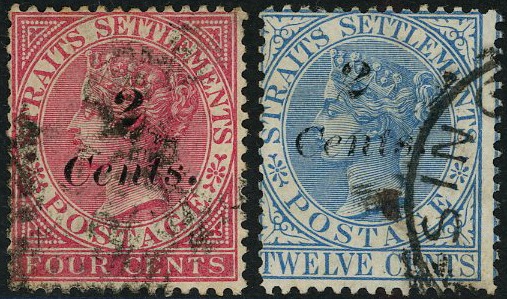 Malaya Straits SG 61-2 used