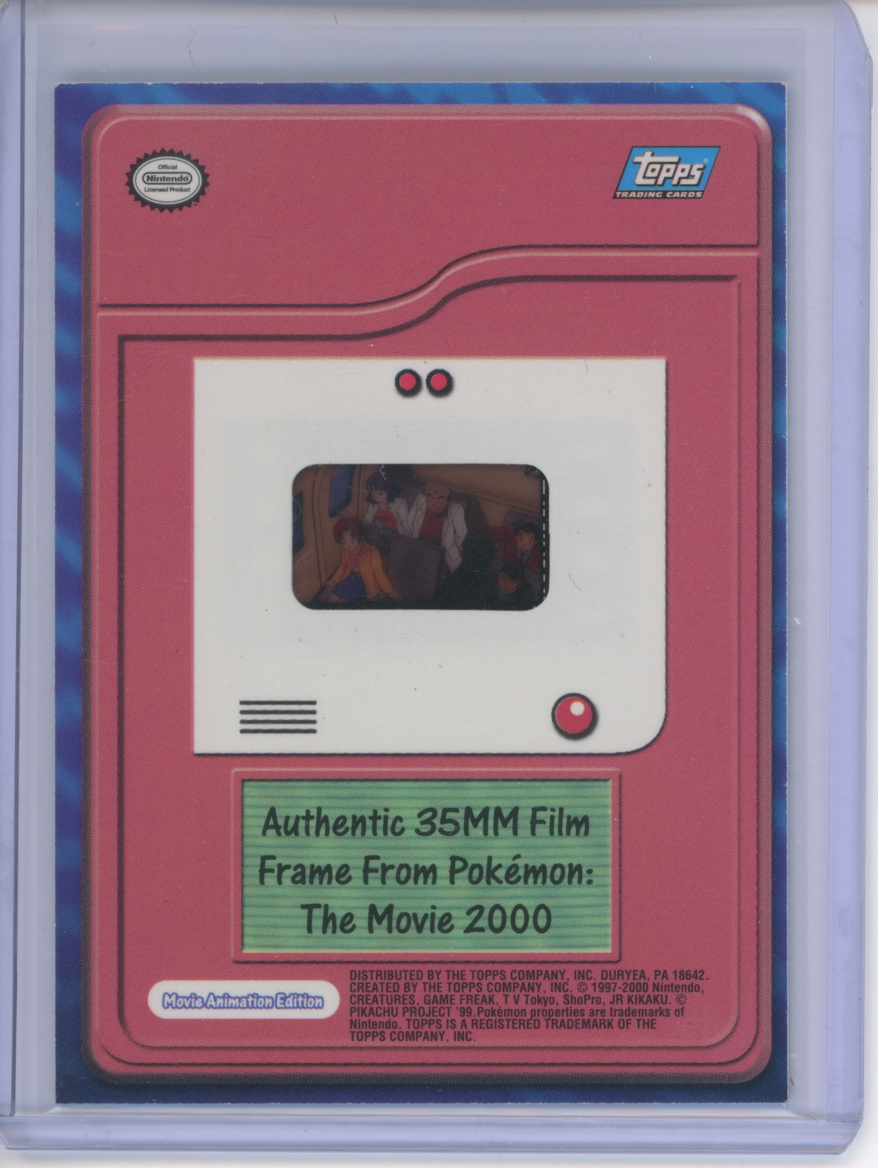 Pokémon Topps - Authentic Film Cell - Pokémon The Movie 2000