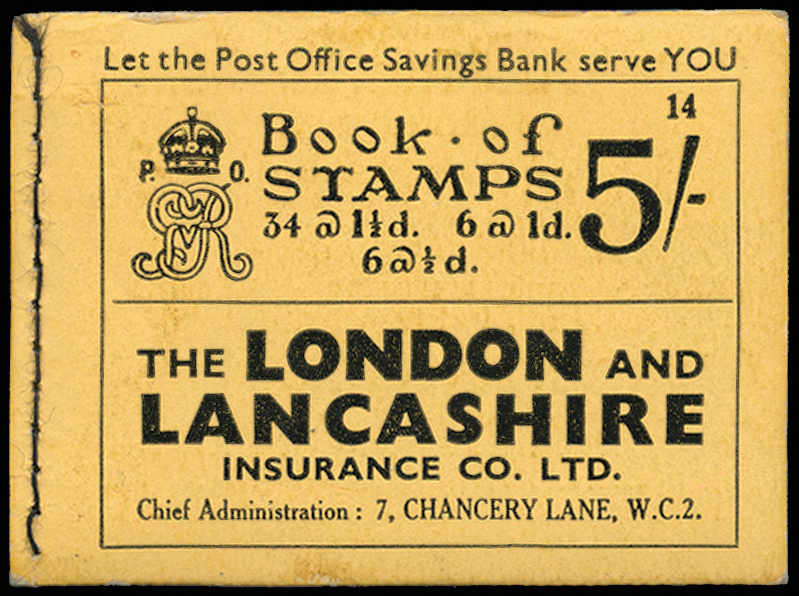 BB37 1935 5s Booklet (Edition No.14). VF