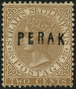 Malaya Perak SG 10a unused