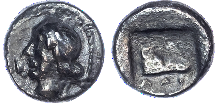 Thessaly, Larissa (c. 479-460 BC) AR Obol, 1.00g.
