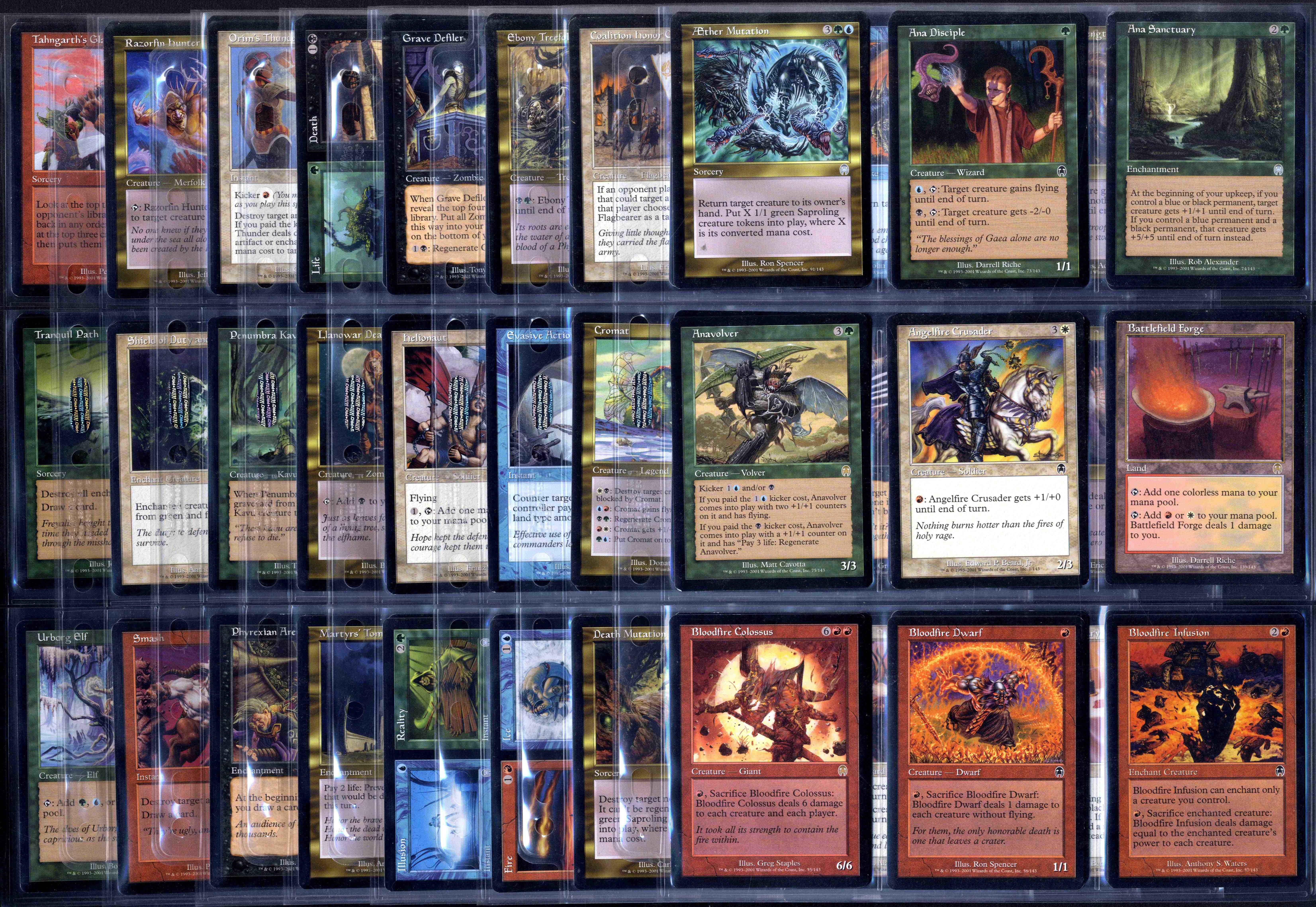 Apocalypse - Complete Set + Foil