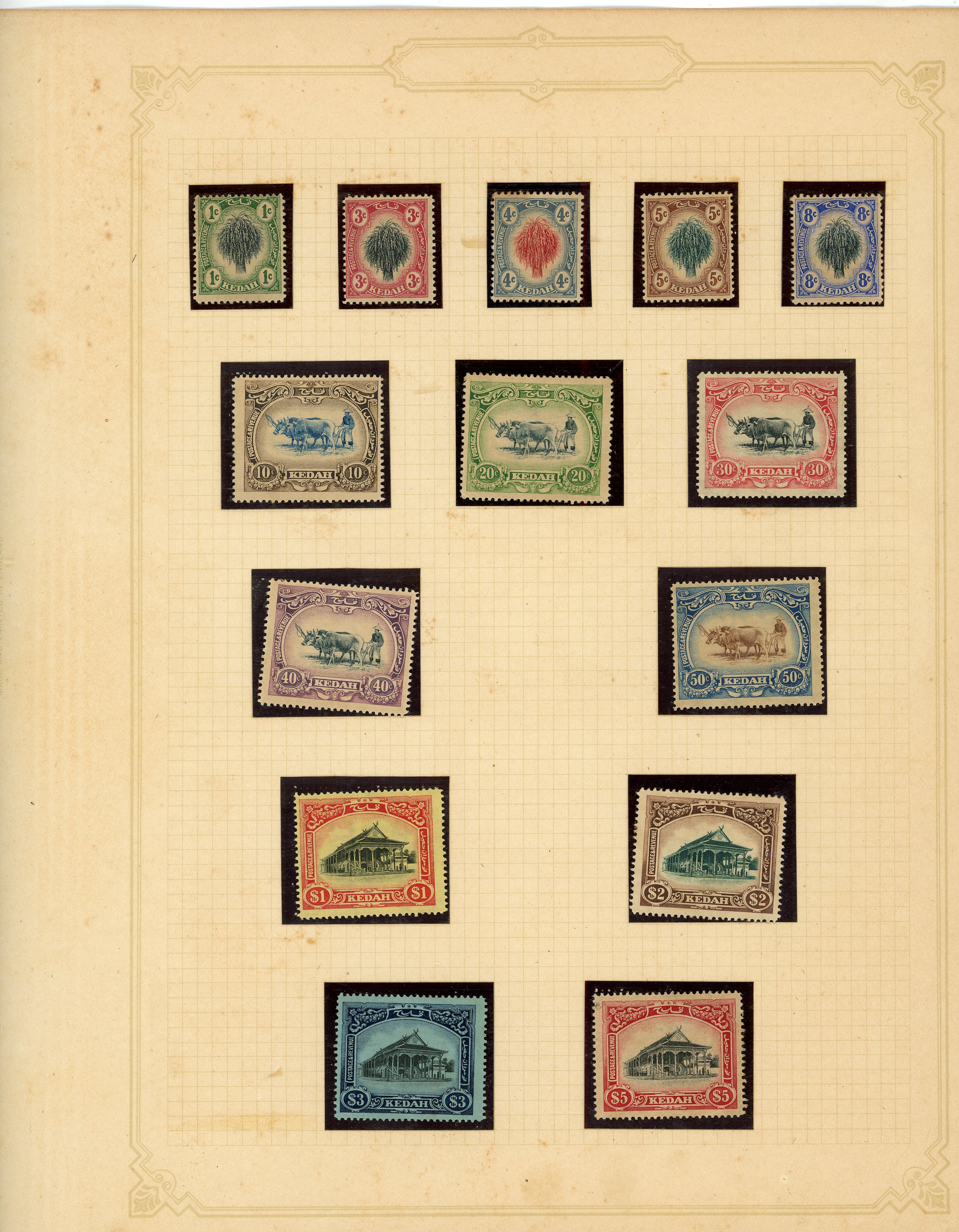 1912-62 mint, used and Specimens collection on leaves, almost complete mint to 1949 for basic stamps (lacking only the 1921...