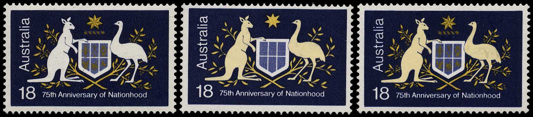 1976 75th Anniversary of Nationhood 18ct (type...