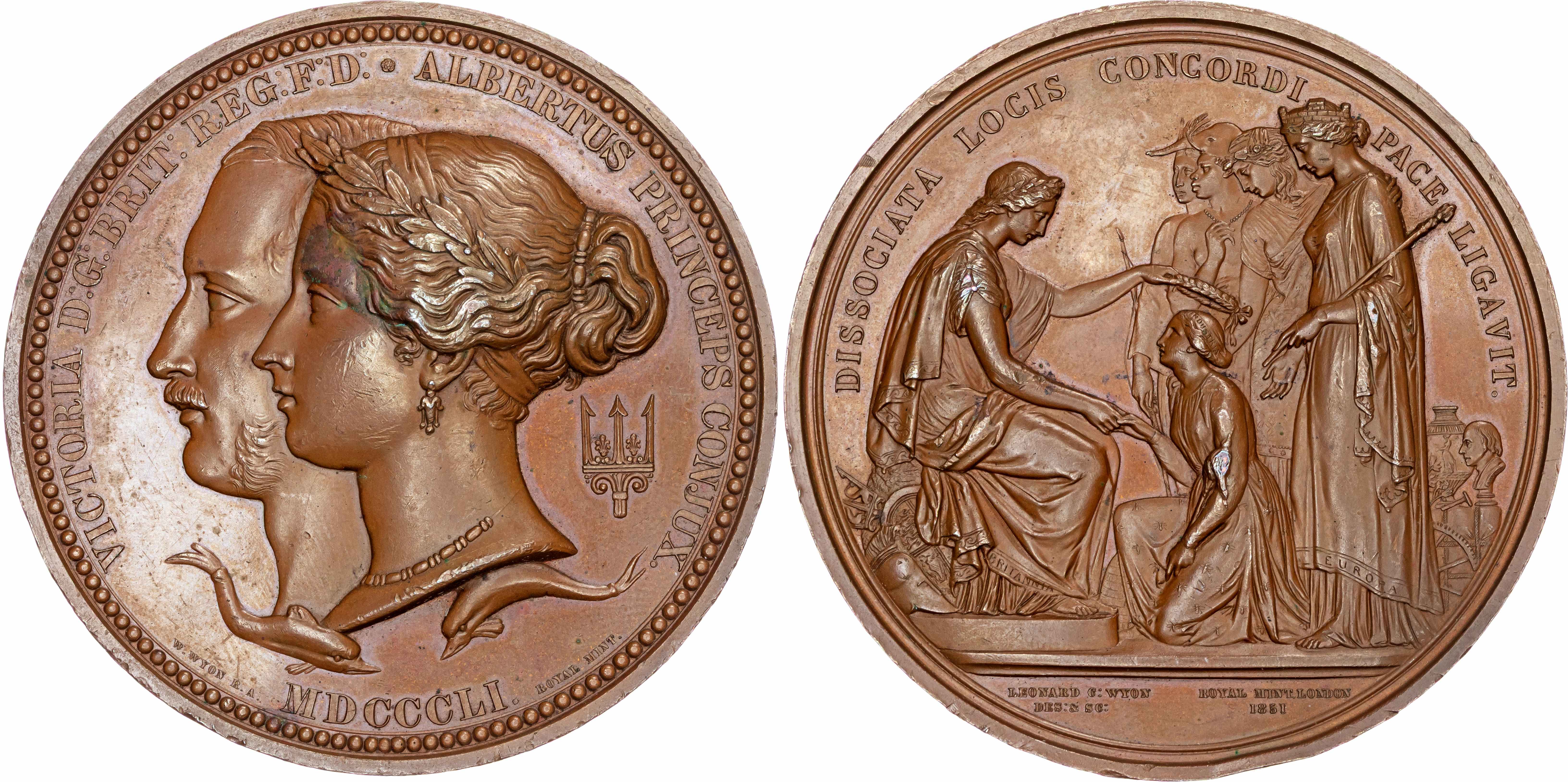 Victoria 1837-1901, Great Exhibition, Hyde Park, 1851.