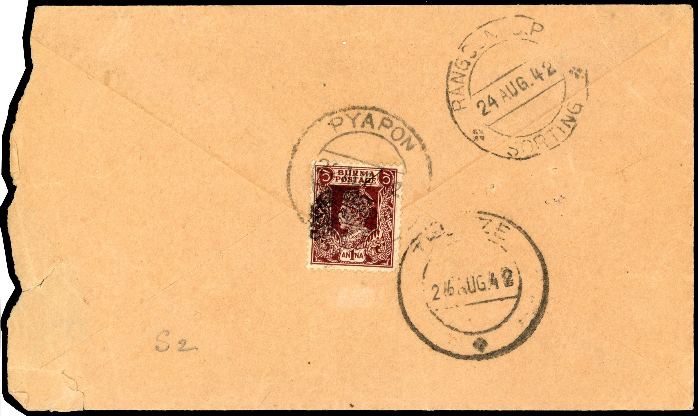 Burma SG J19b cover