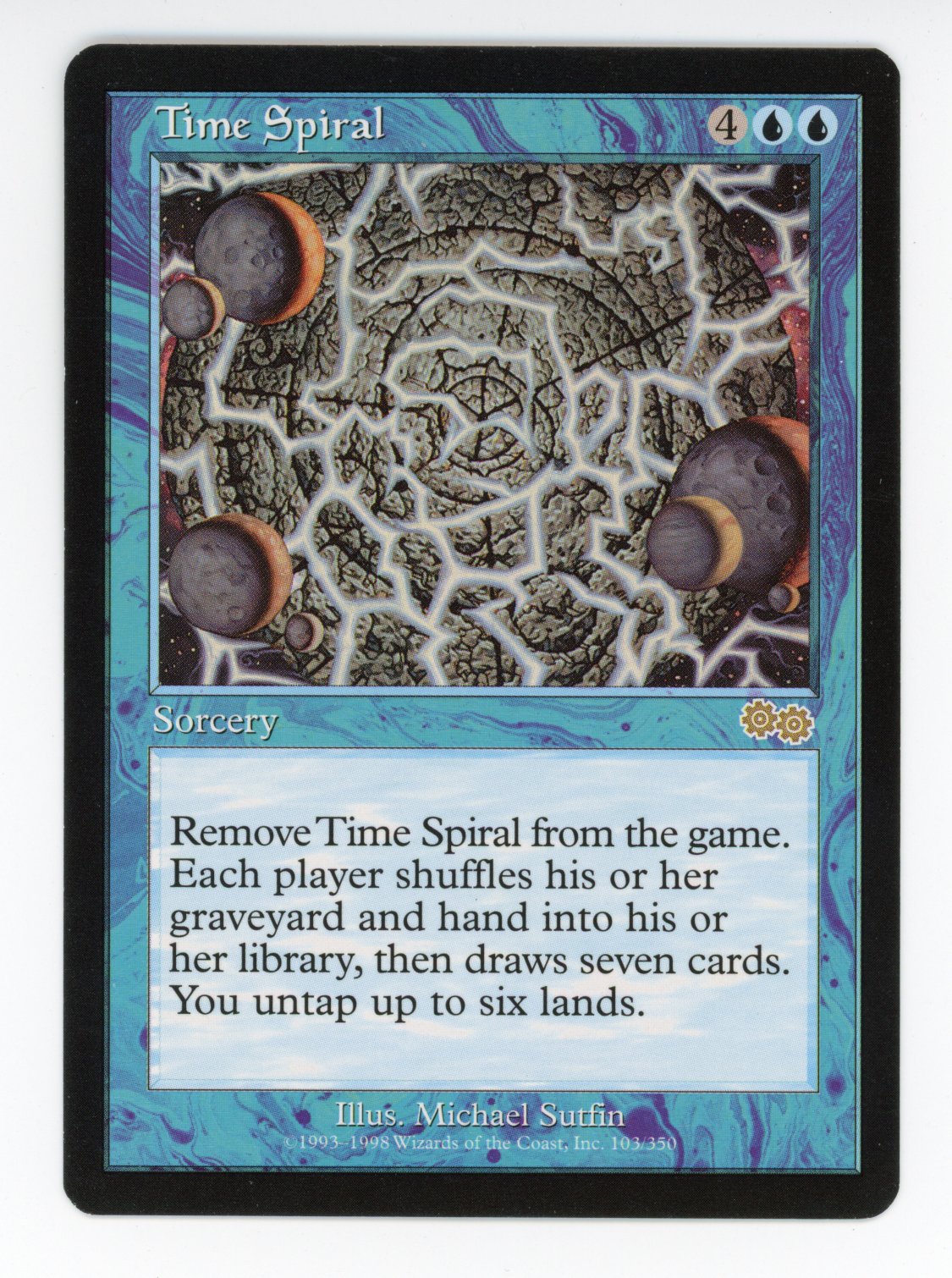 Magic The: Gathering  - Time Spiral   - Urza's Saga  - Near Mint