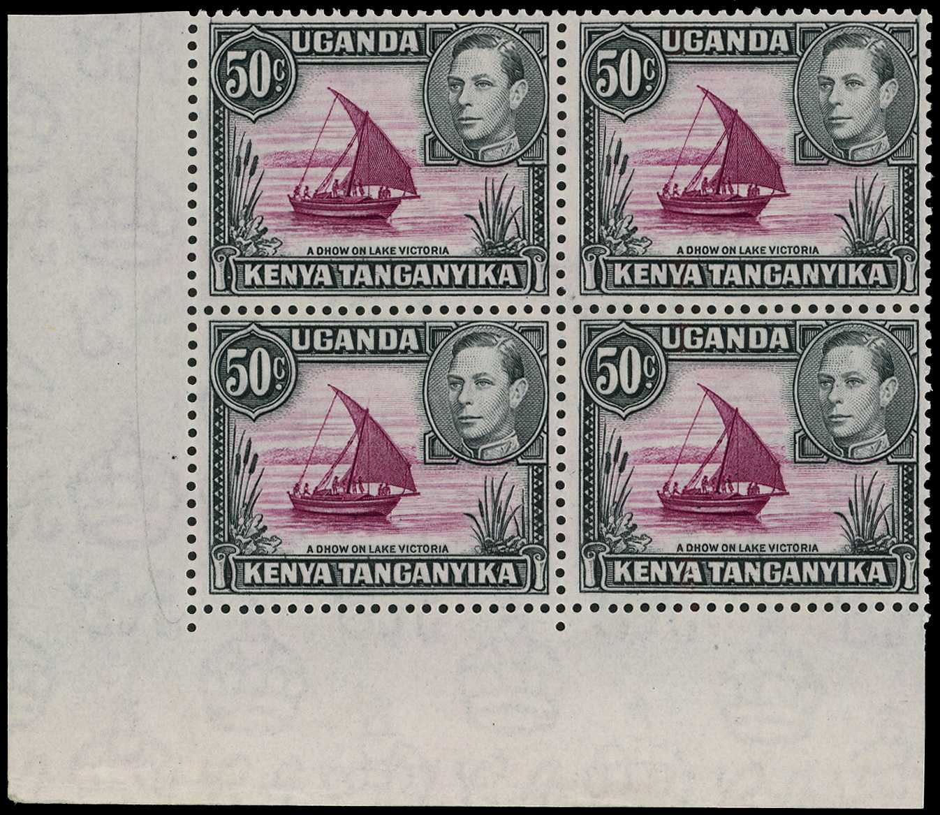 KUT SG 144eb block mint