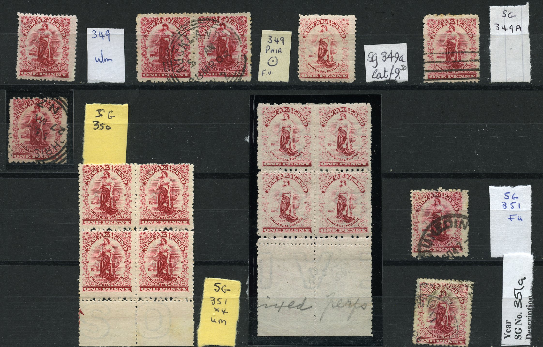 1904 (Feb.) 1d rose-carmine from Royle...