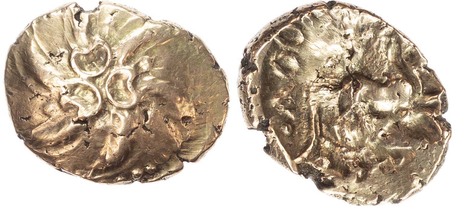 Trinovantes and Catuvellauni, Addedomaros (c. 45-25 BC) AV Stater, 5.58g. 