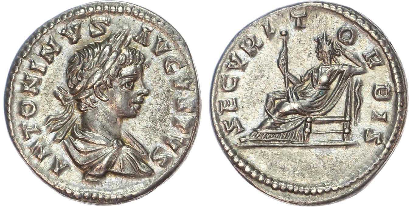 Caracalla (AD 198-217) AR Denarius