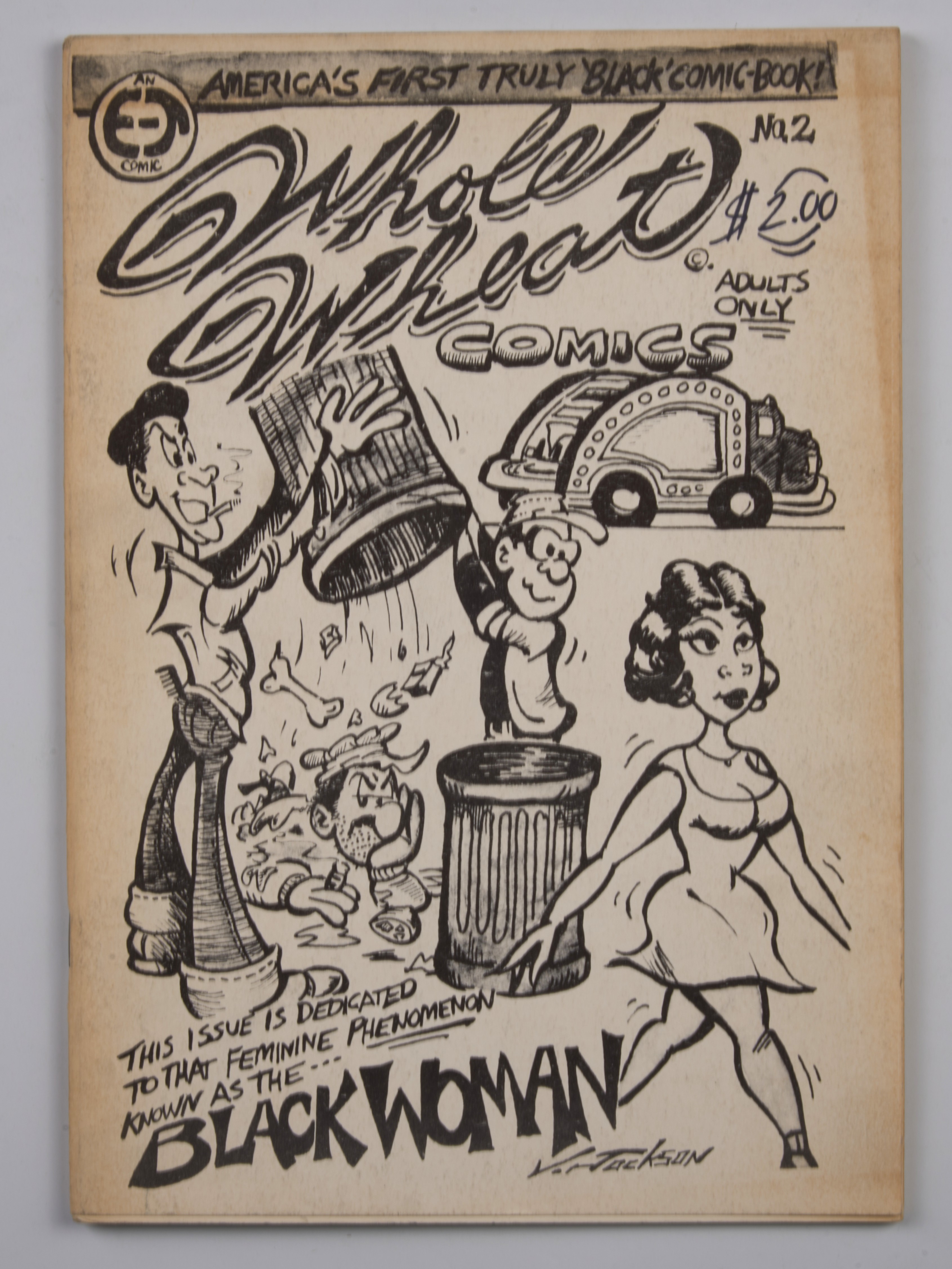 Whole Wheat Comics #2 America's First Truly Black Comic Book (Ellis-Jackson Comic Book Co., 1978)