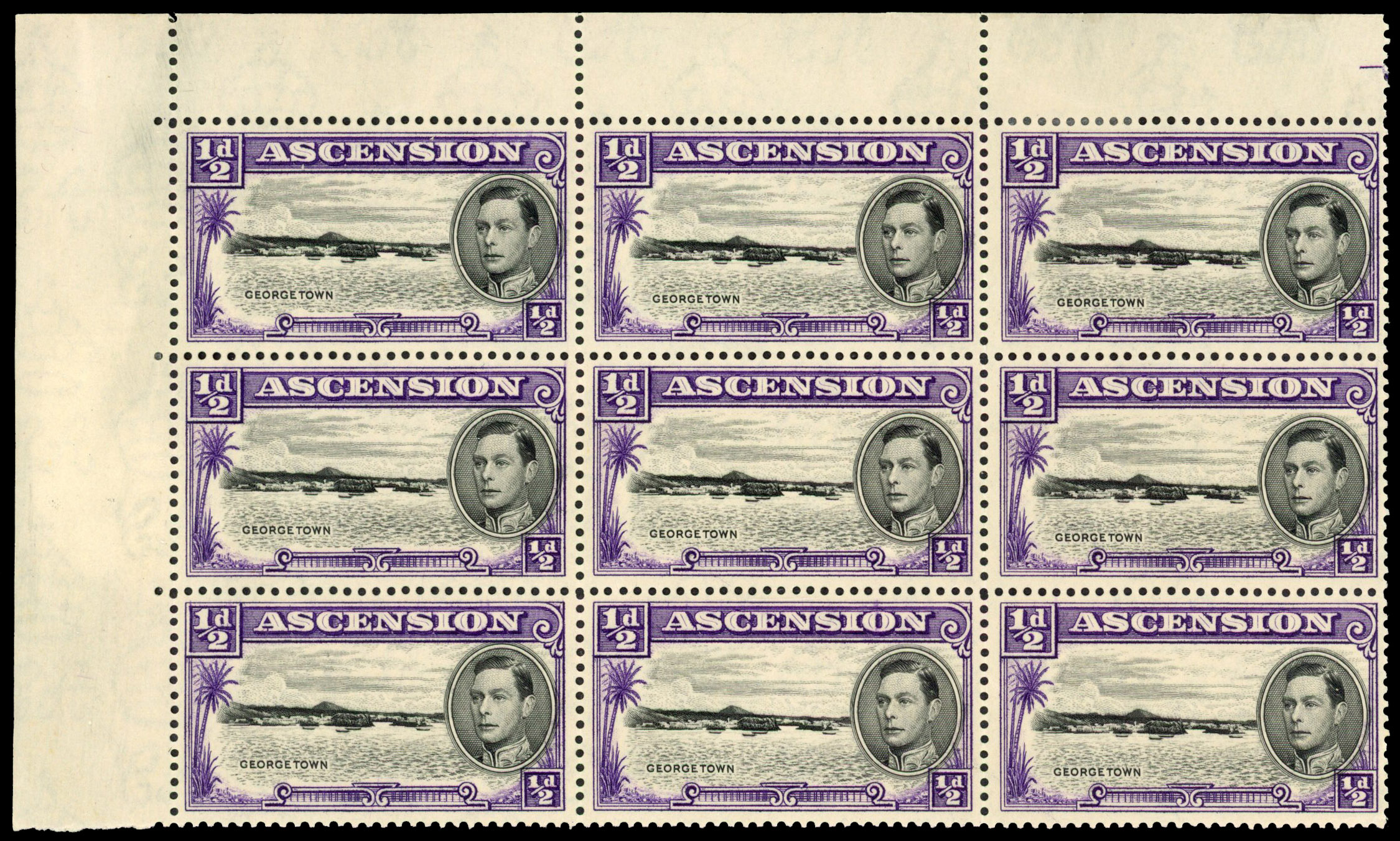 Ascension SG 38 var block mint