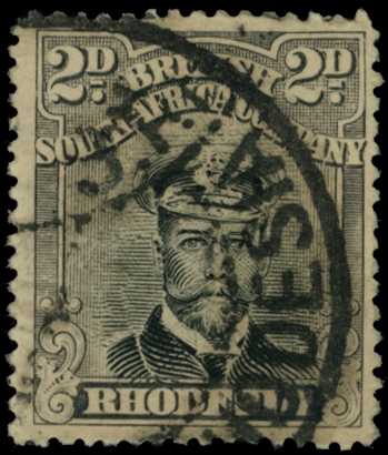 1918-21 2d Head Die IIIB, perf 15, toned...