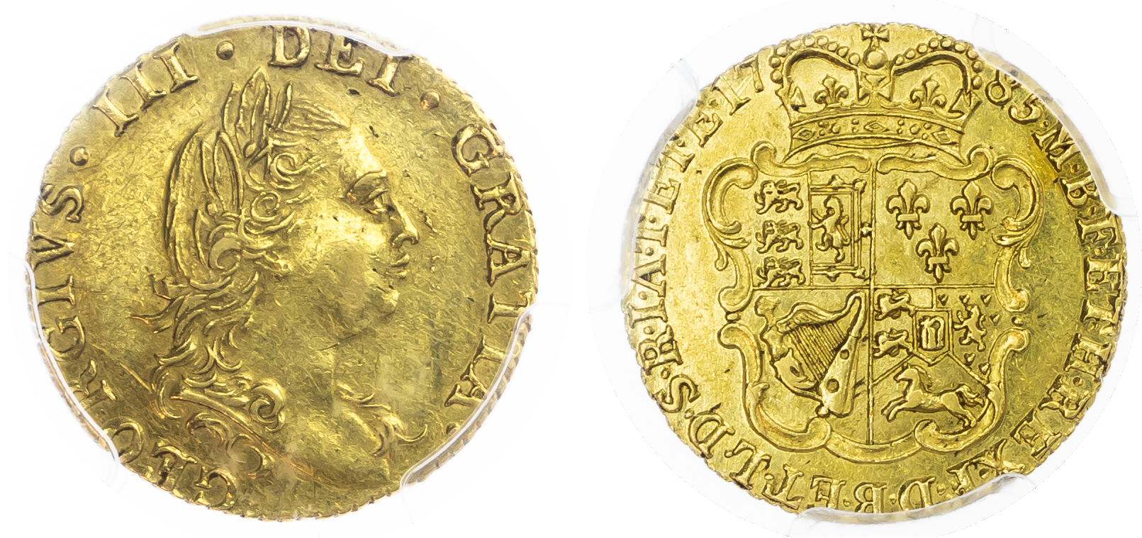George III (1760‑1820), Half‑Guinea, 1785