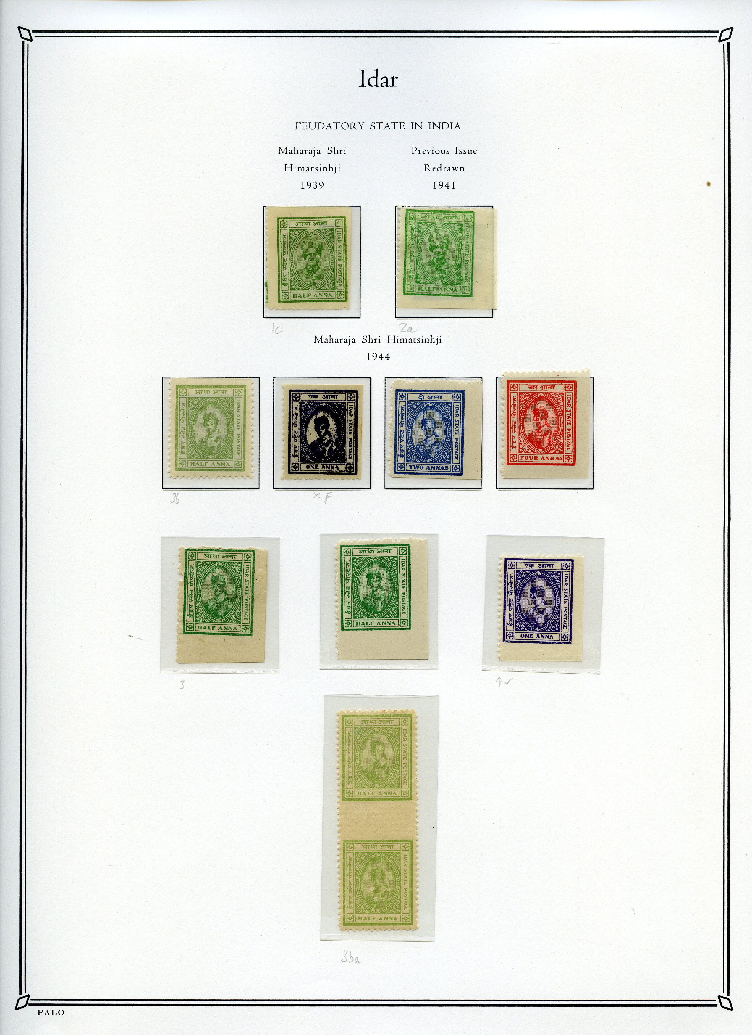 1939-45 mint and used collection neatly...