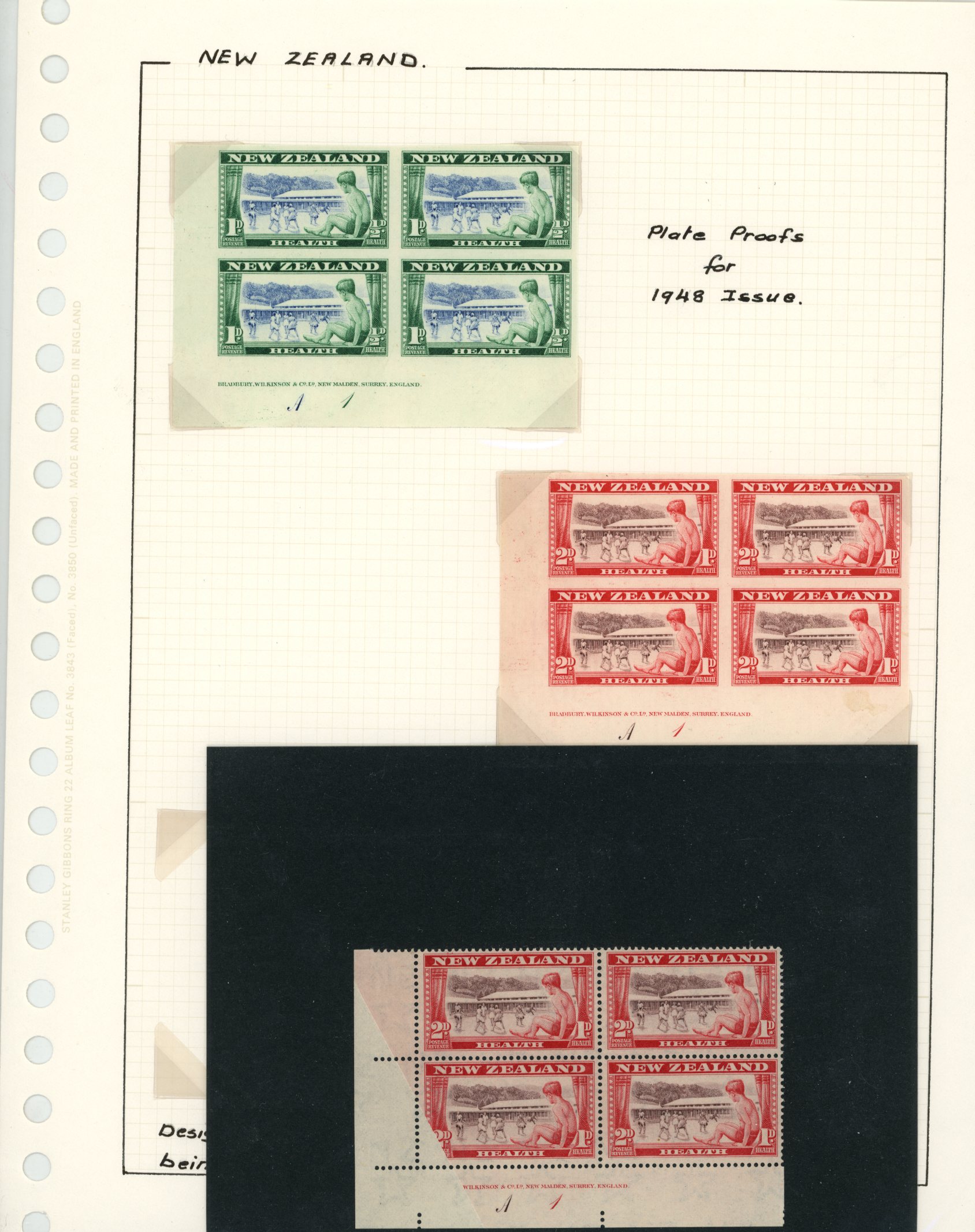 1948 Health Camp pair, a good group with...