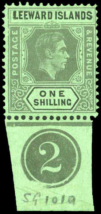 Leeward Islands SG 110bab mint