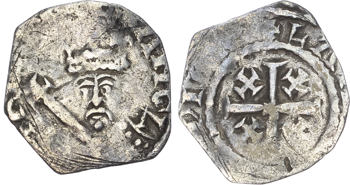 Henry II (1154-1189), Cross-and-Crosslets ('Tealby') Coinage, Penny, class A (1158 - c. 1163), Wilton, Lantier.