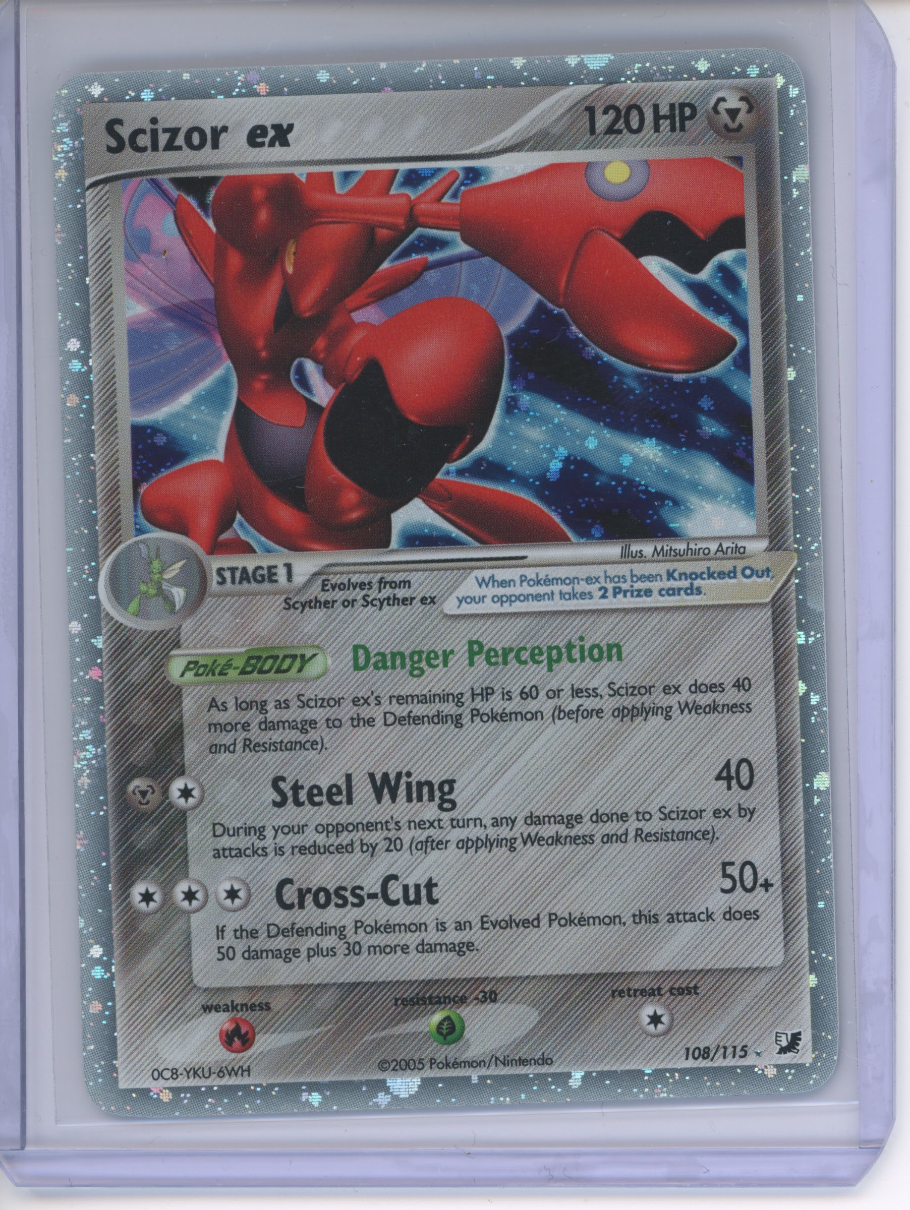 Pokémon TCG - Scizor ex - Ex Unseen Forces 108/115