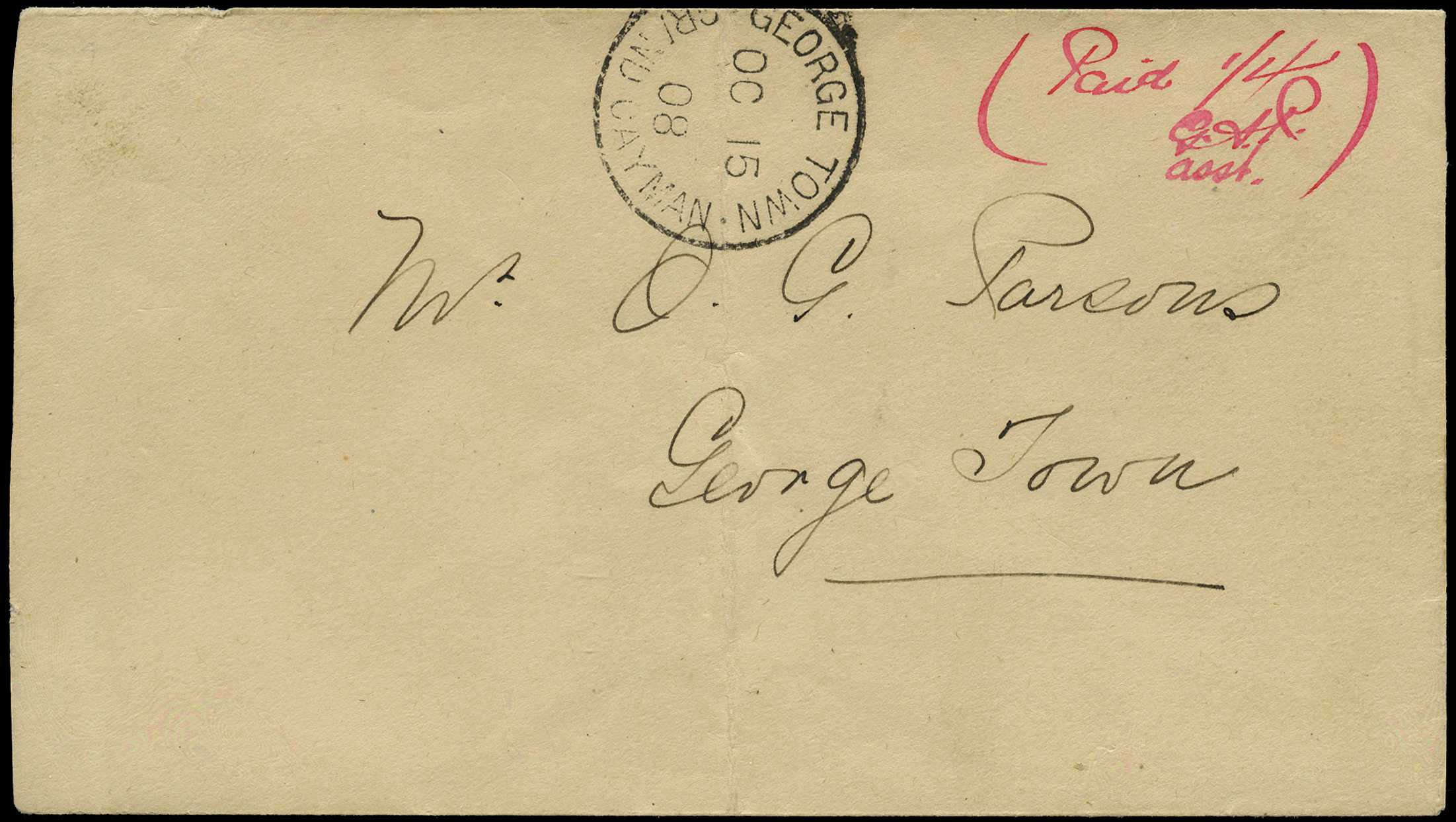 1908 (15 October) Rare type 5...