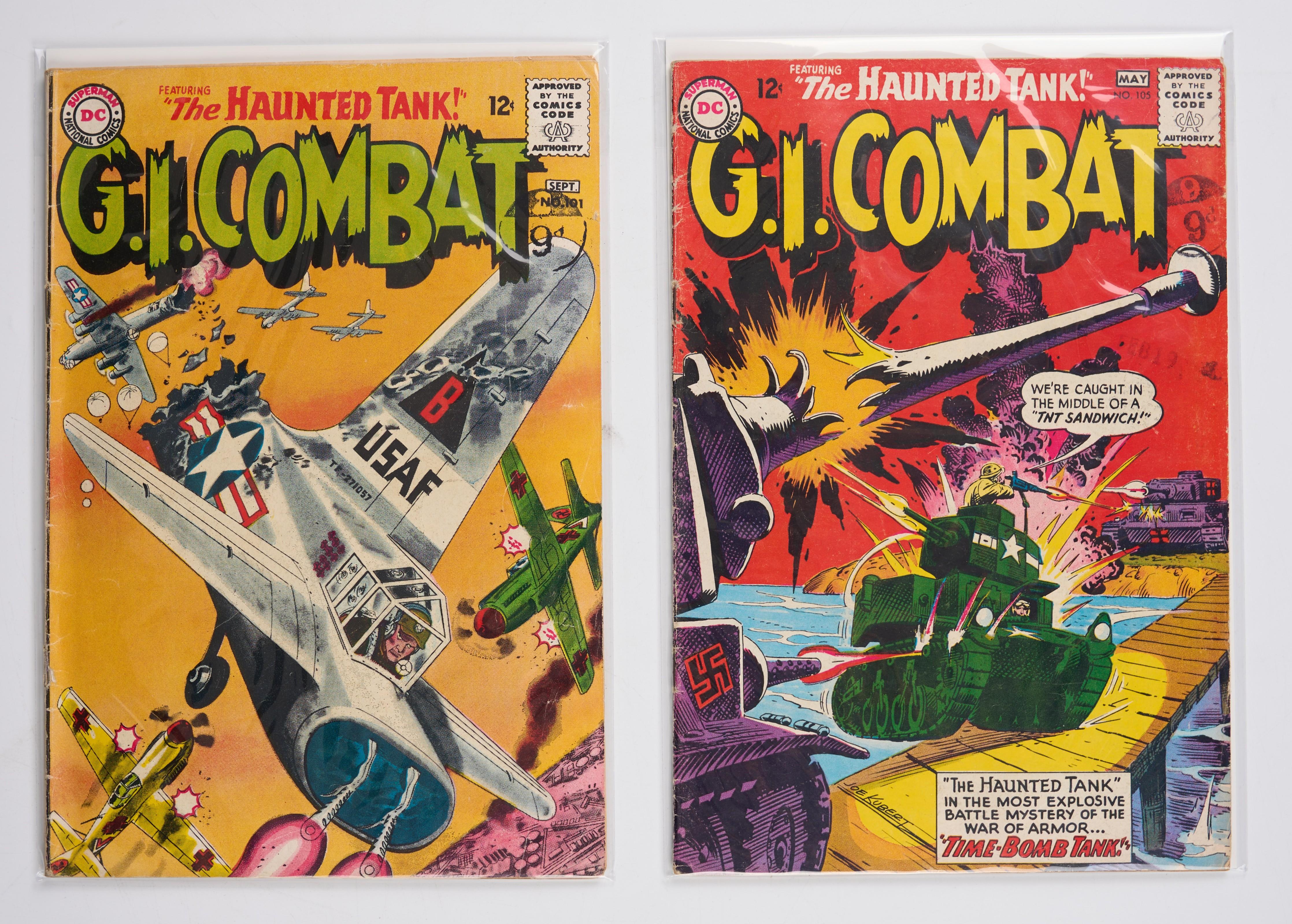G.I. Combat Silver Age (DC Comics, 1963-66) Bundle of 9