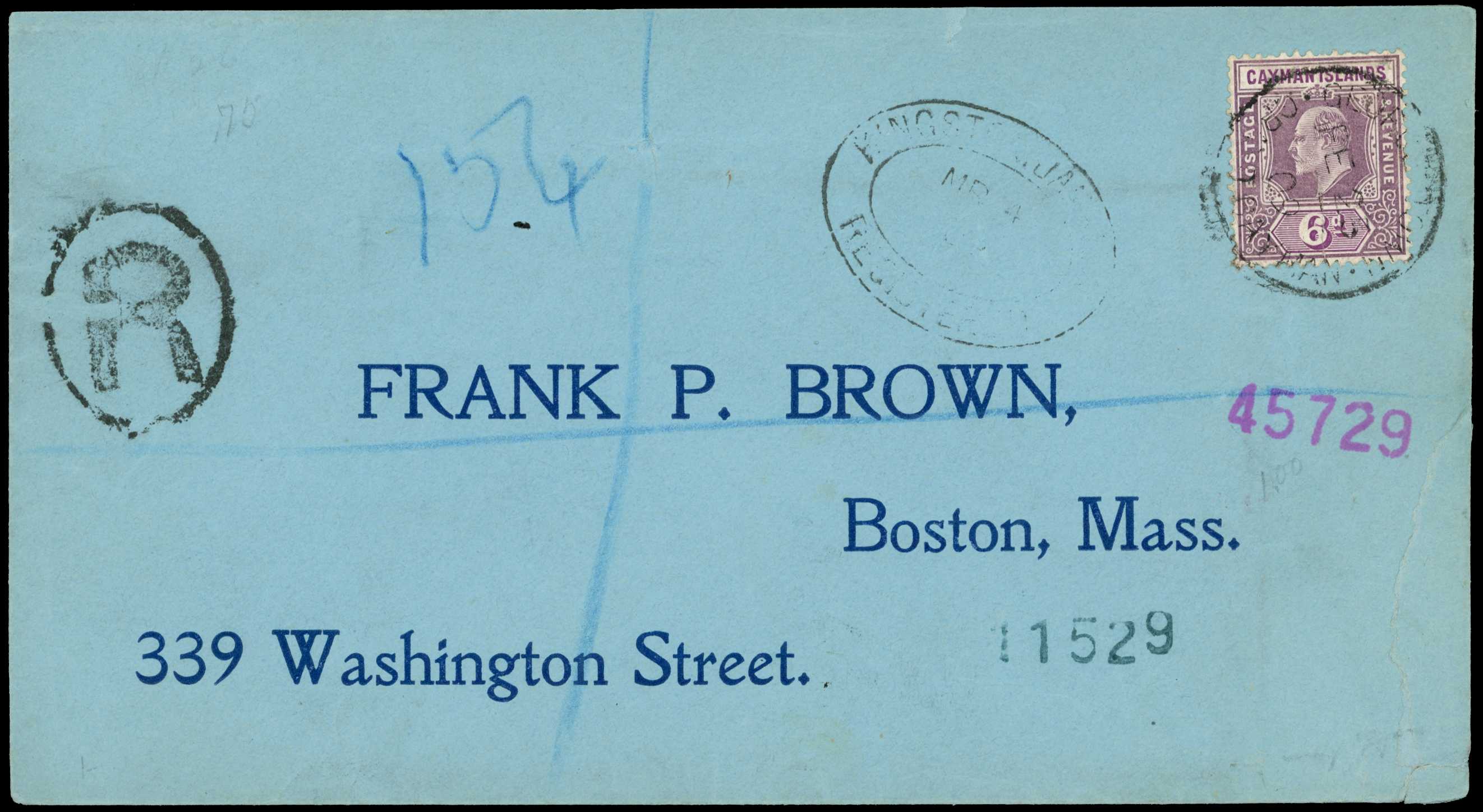 1908-14 Range of covers with 1907-09...